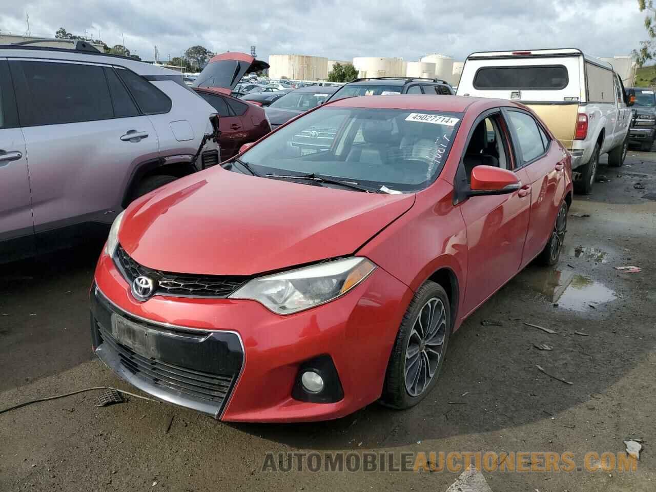 5YFBURHE3GP522137 TOYOTA COROLLA 2016