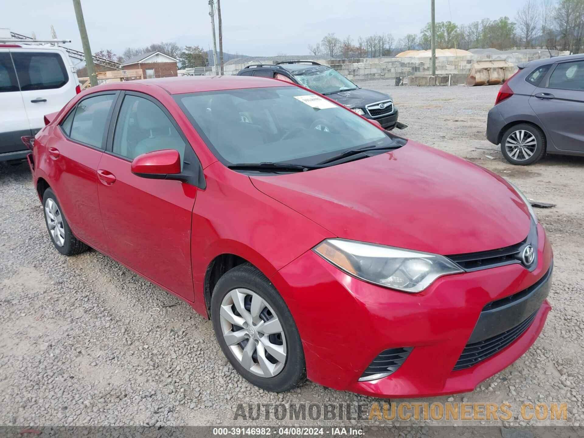 5YFBURHE3GP524969 TOYOTA COROLLA 2016