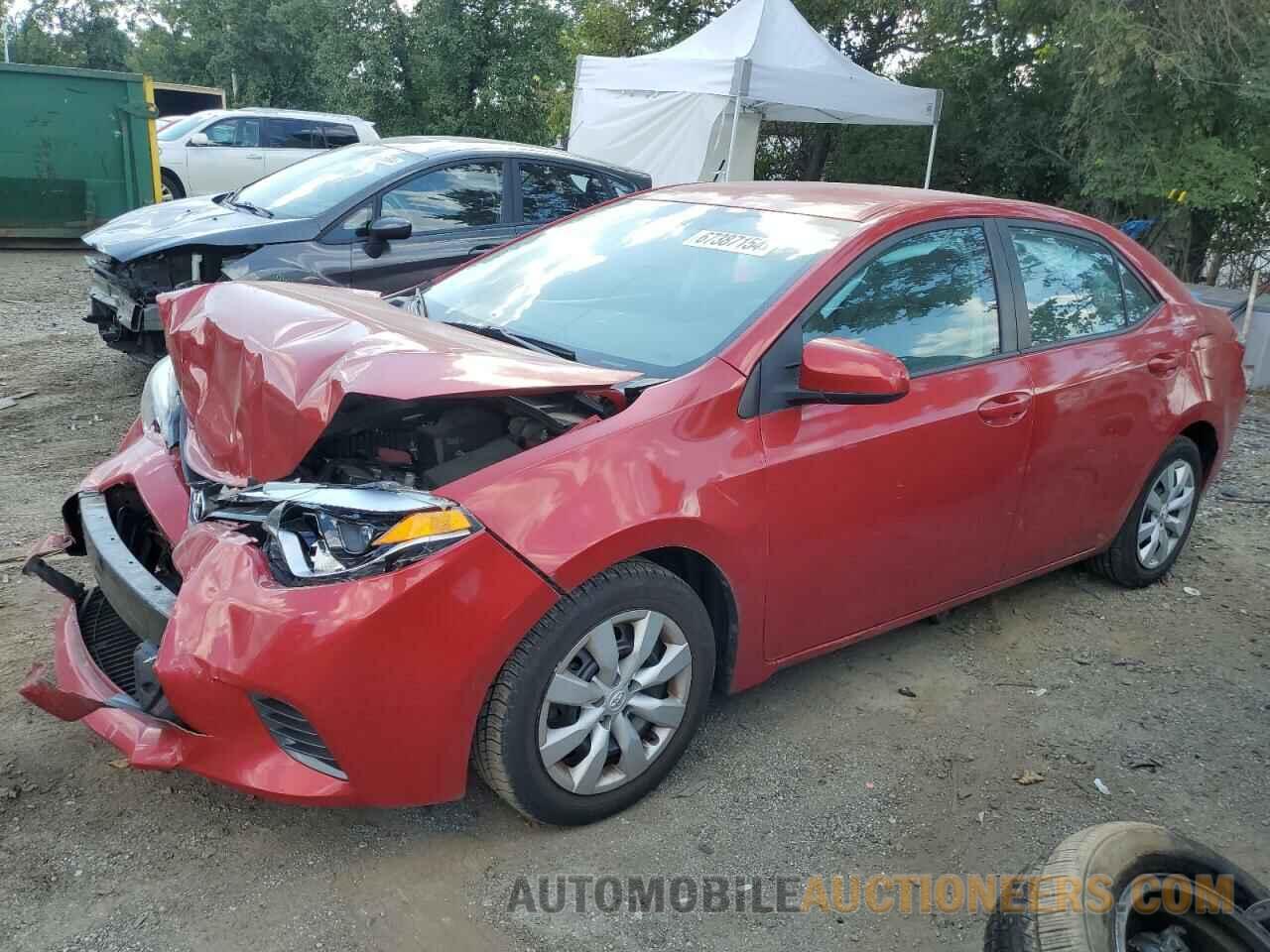 5YFBURHE3GP533509 TOYOTA COROLLA 2016