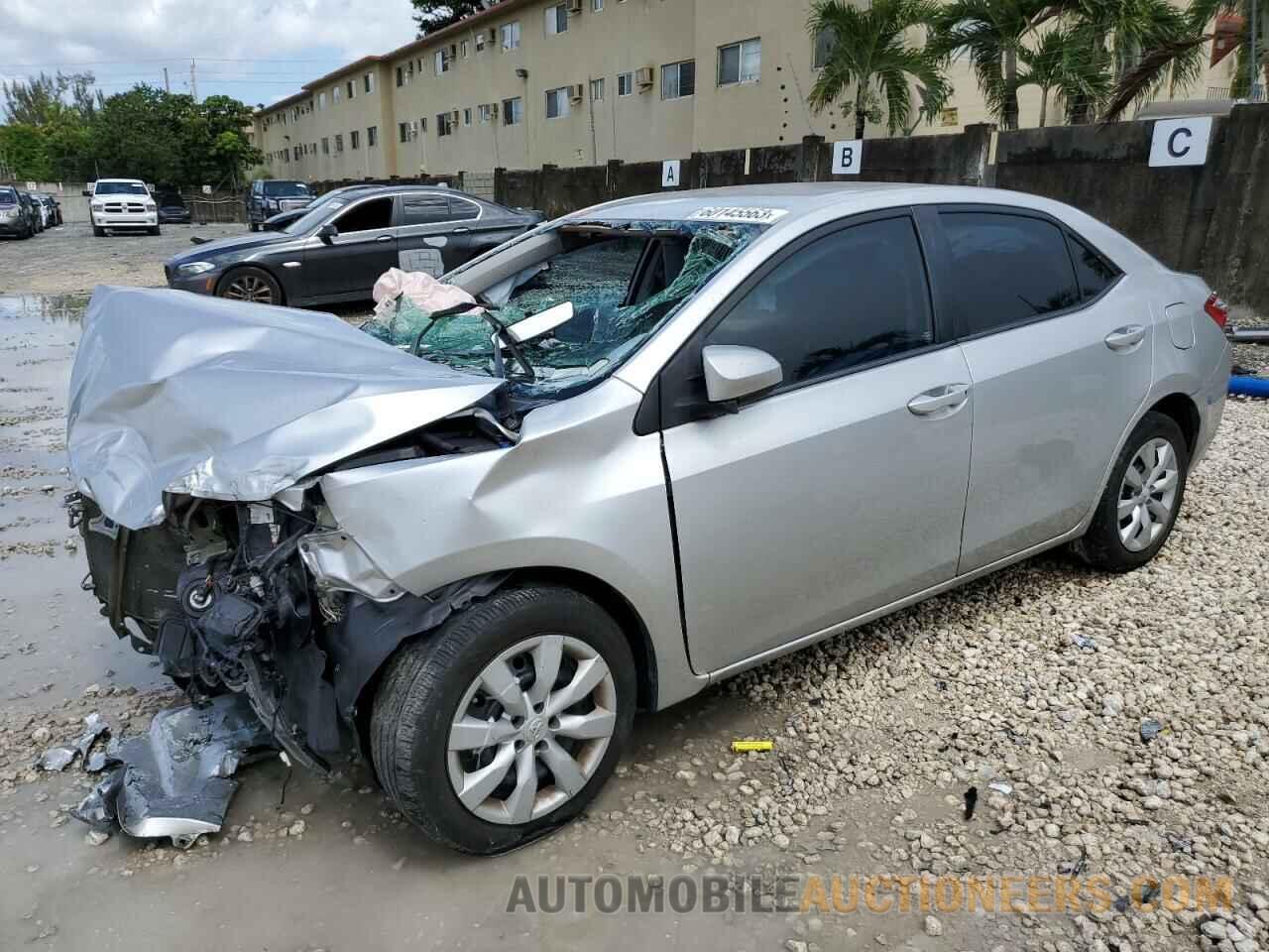 5YFBURHE3GP561004 TOYOTA COROLLA 2016