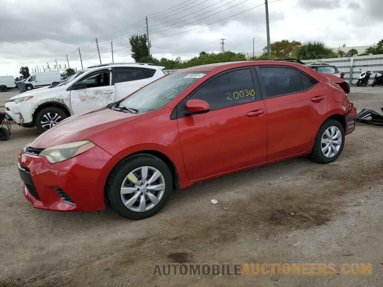 5YFBURHE3GP561911 TOYOTA COROLLA 2016