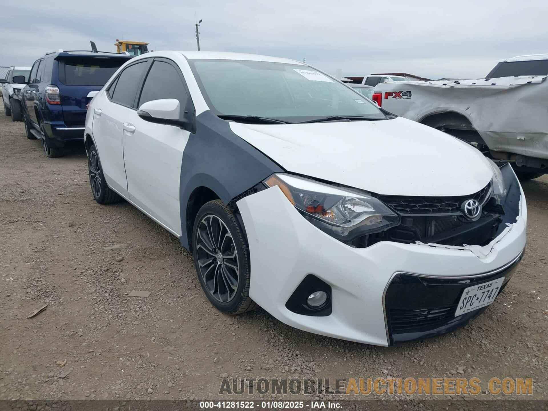 5YFBURHE3GP565294 TOYOTA COROLLA 2016