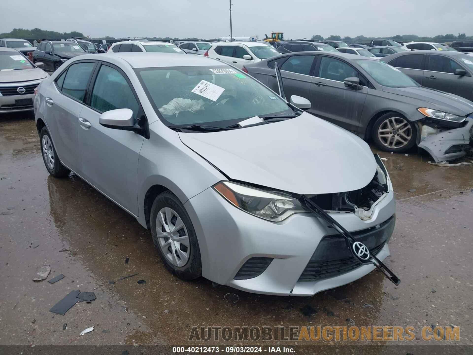 5YFBURHE3GP566235 TOYOTA COROLLA 2016