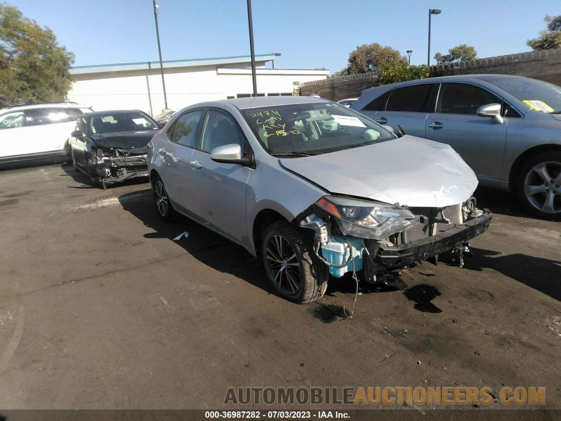 5YFBURHE3GP567014 TOYOTA COROLLA 2016