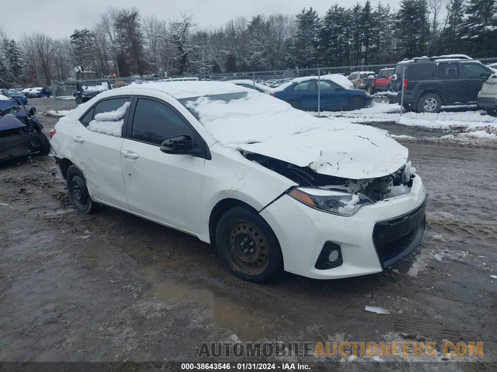 5YFBURHE3GP568065 TOYOTA COROLLA 2016