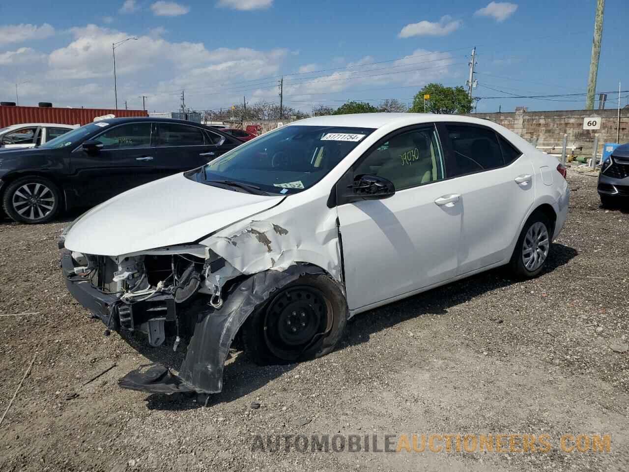 5YFBURHE3JP741428 TOYOTA COROLLA 2018