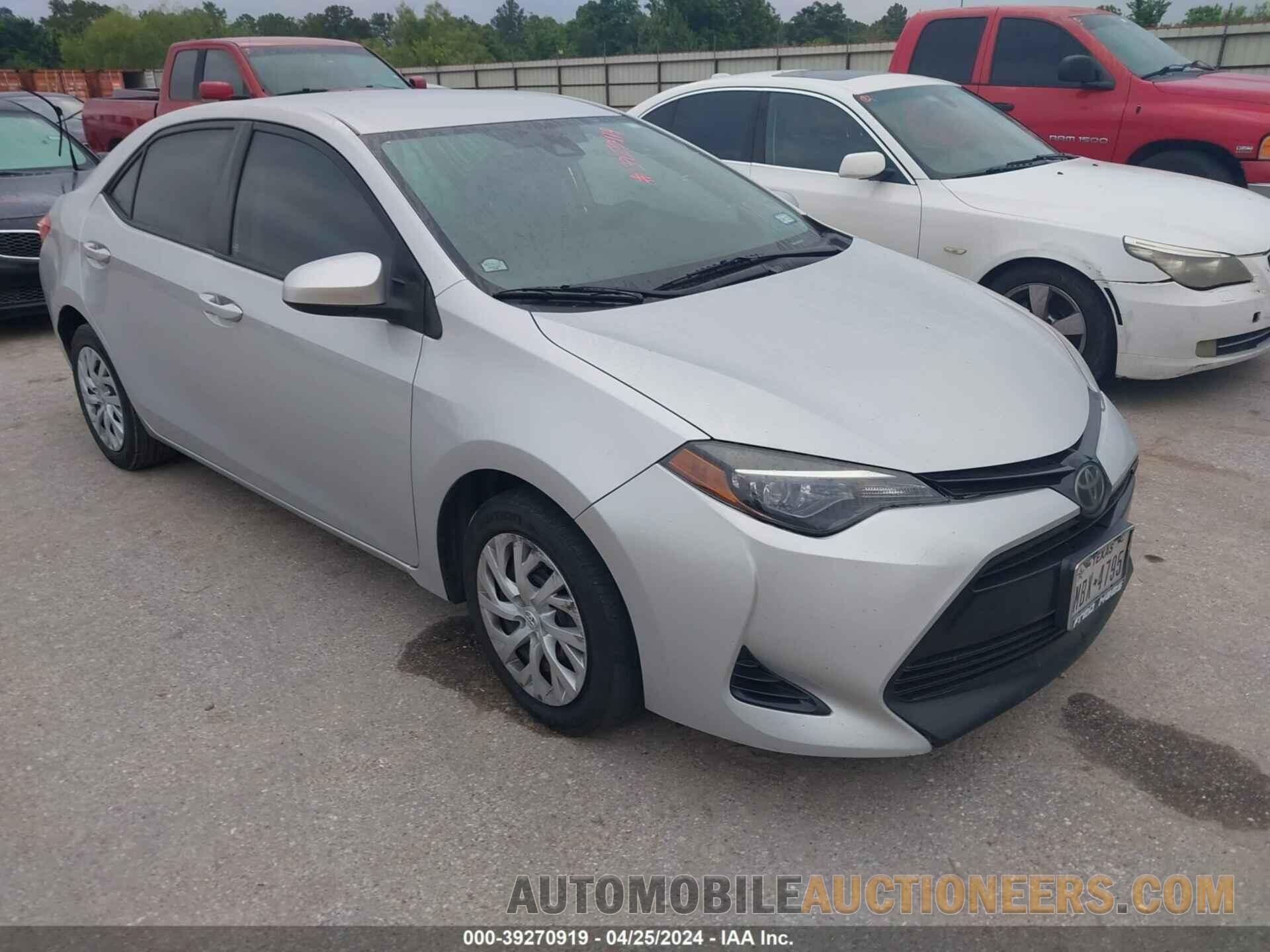 5YFBURHE3JP755345 TOYOTA COROLLA 2018