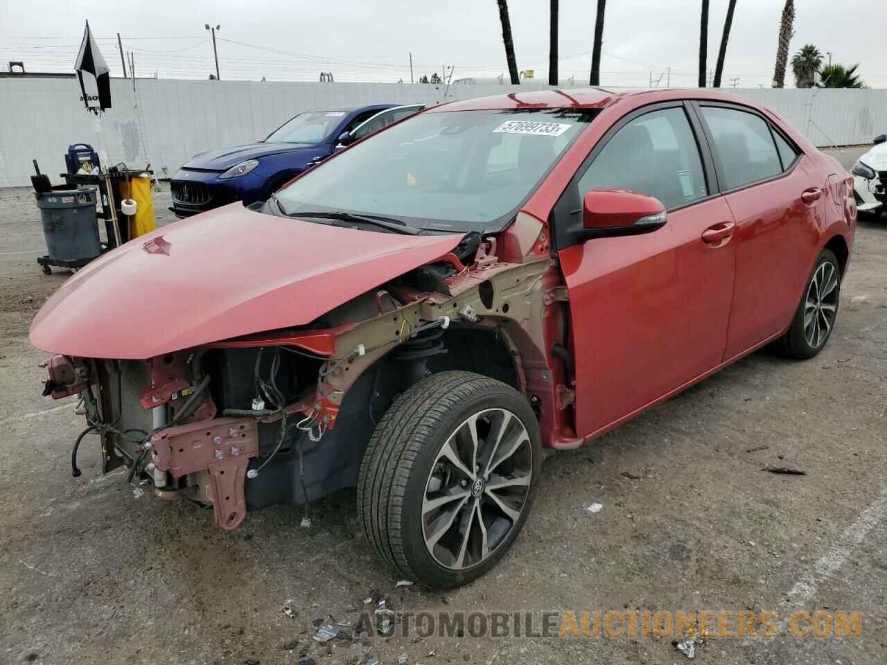 5YFBURHE3JP765549 TOYOTA COROLLA 2018