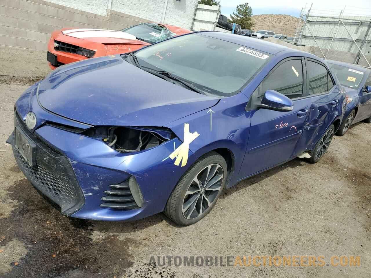 5YFBURHE3JP765650 TOYOTA COROLLA 2018