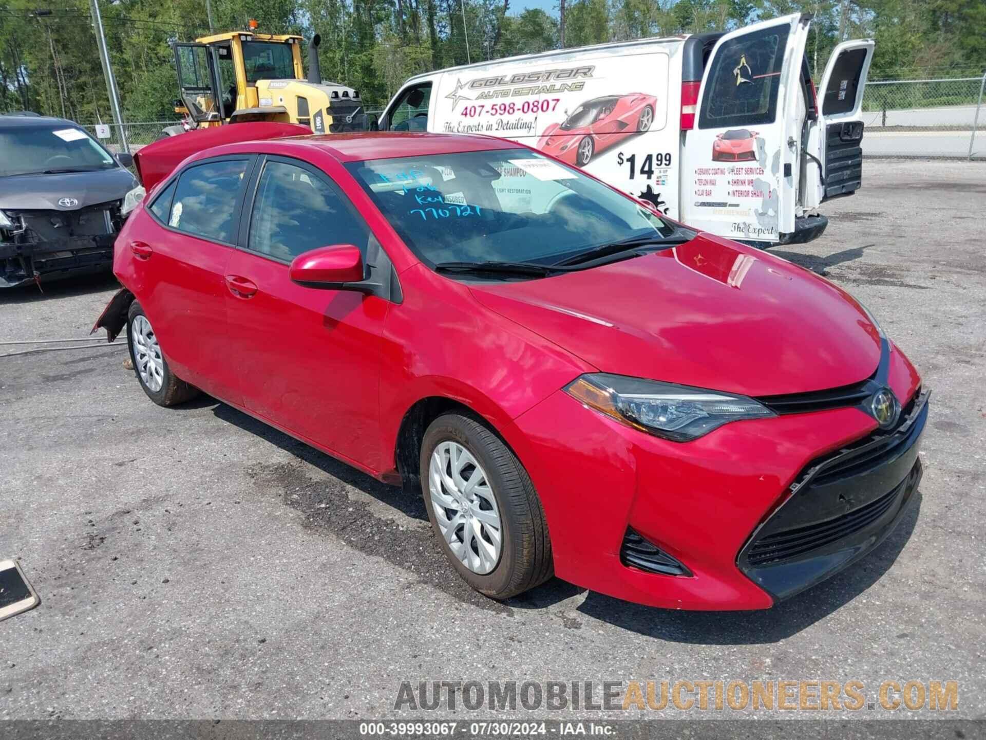 5YFBURHE3JP770721 TOYOTA COROLLA 2018