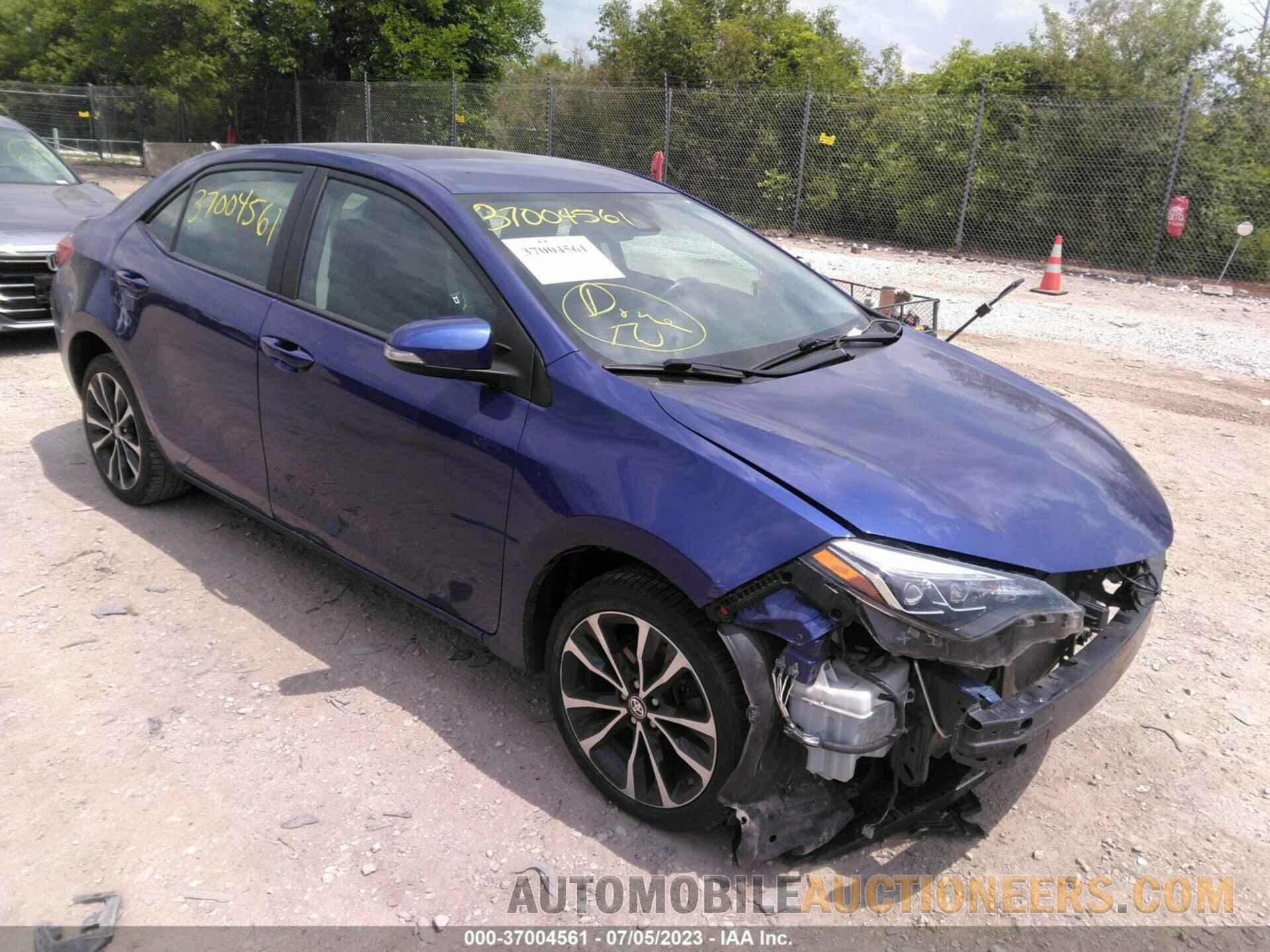 5YFBURHE3JP845790 TOYOTA COROLLA 2018