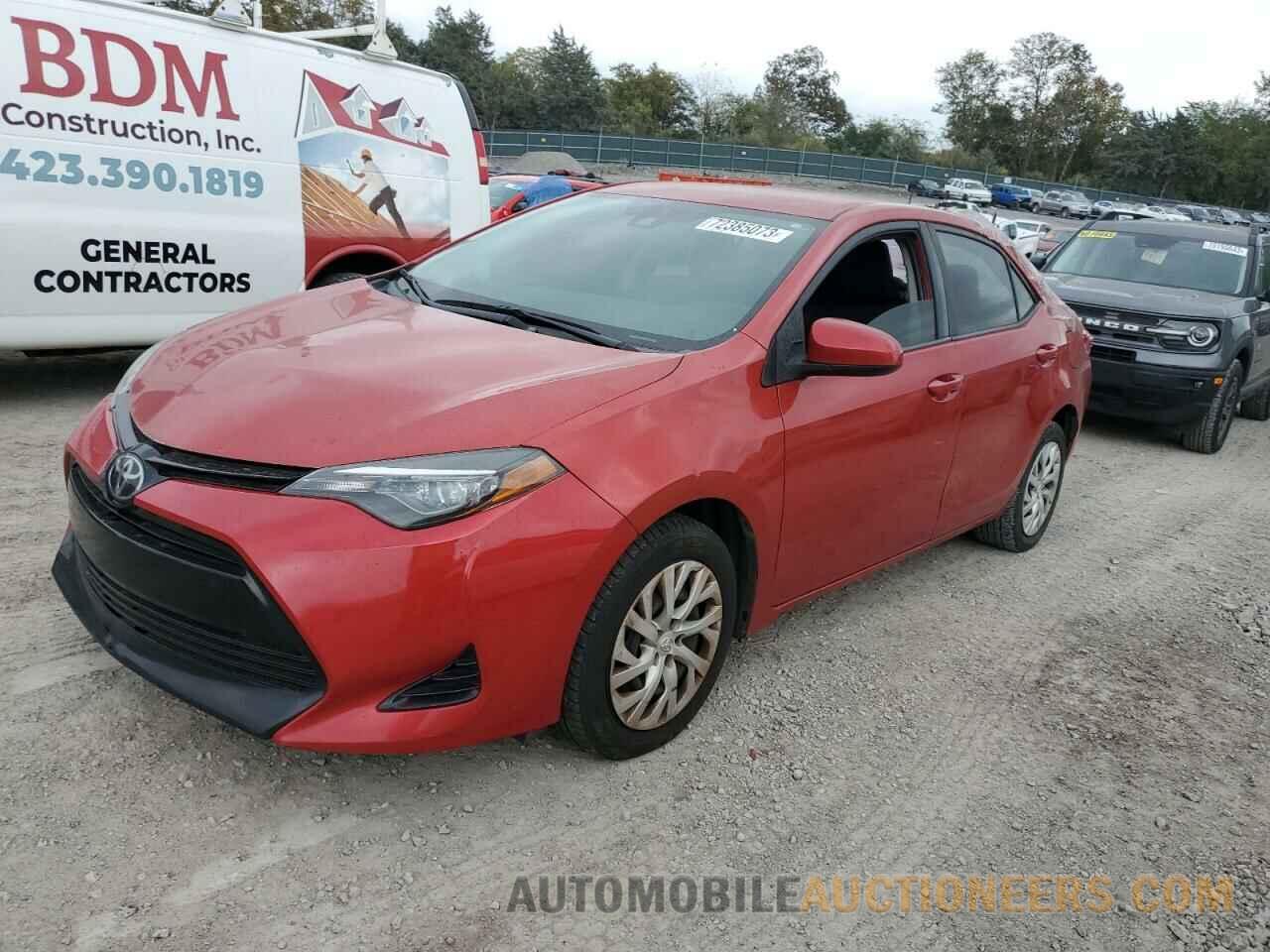 5YFBURHE3JP850312 TOYOTA COROLLA 2018