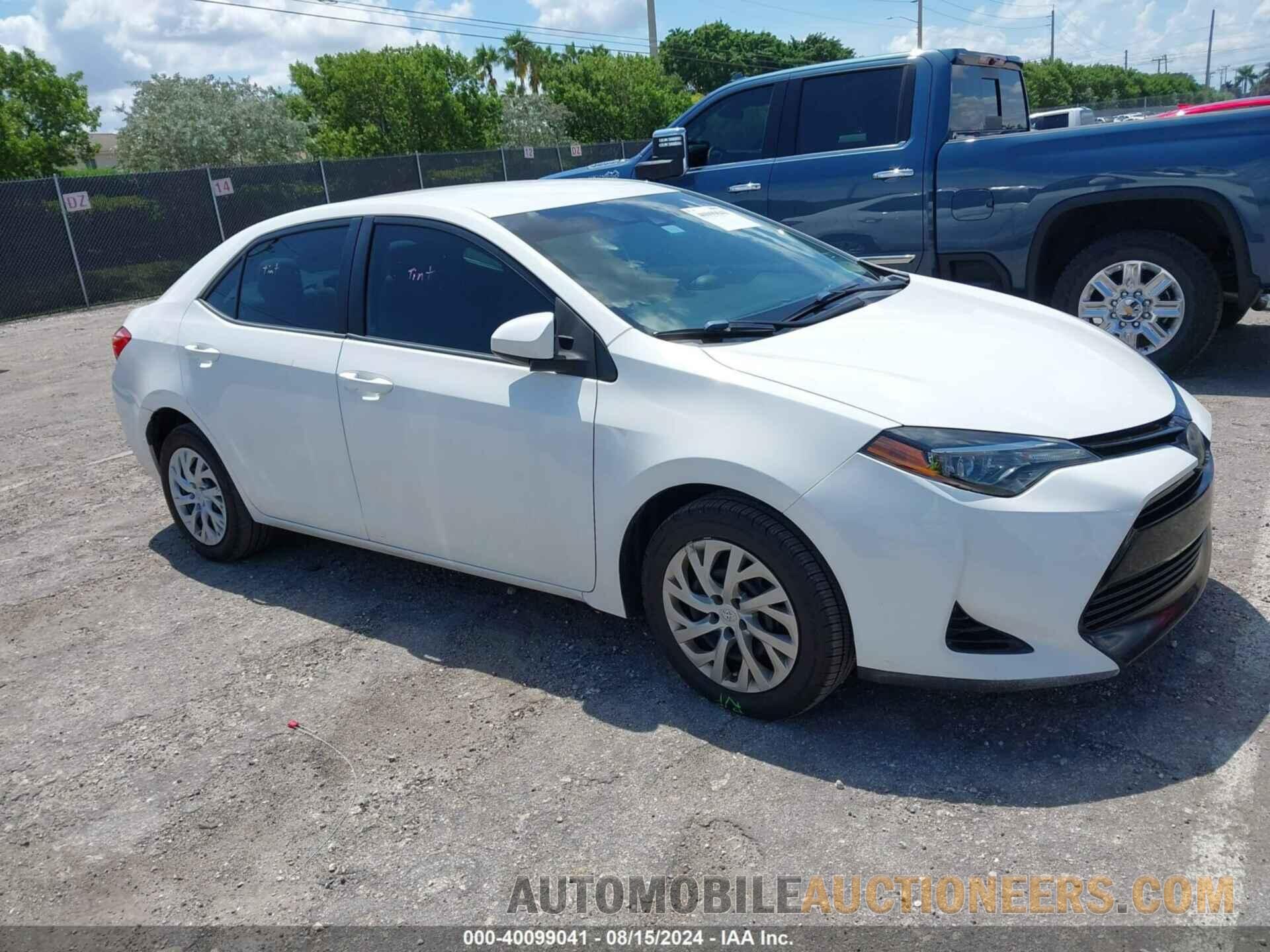 5YFBURHE3JP850682 TOYOTA COROLLA 2018