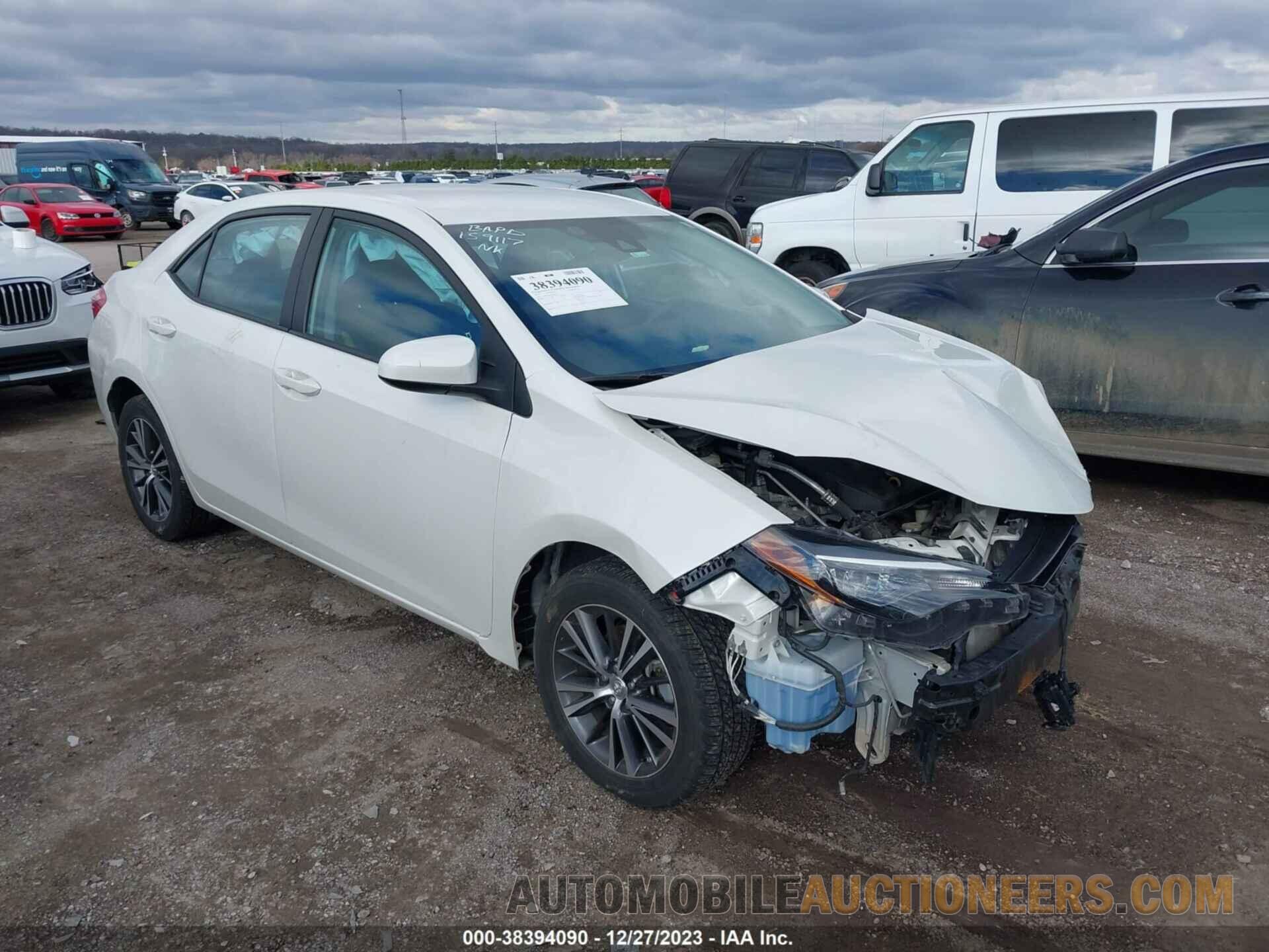 5YFBURHE3KP876023 TOYOTA COROLLA 2019