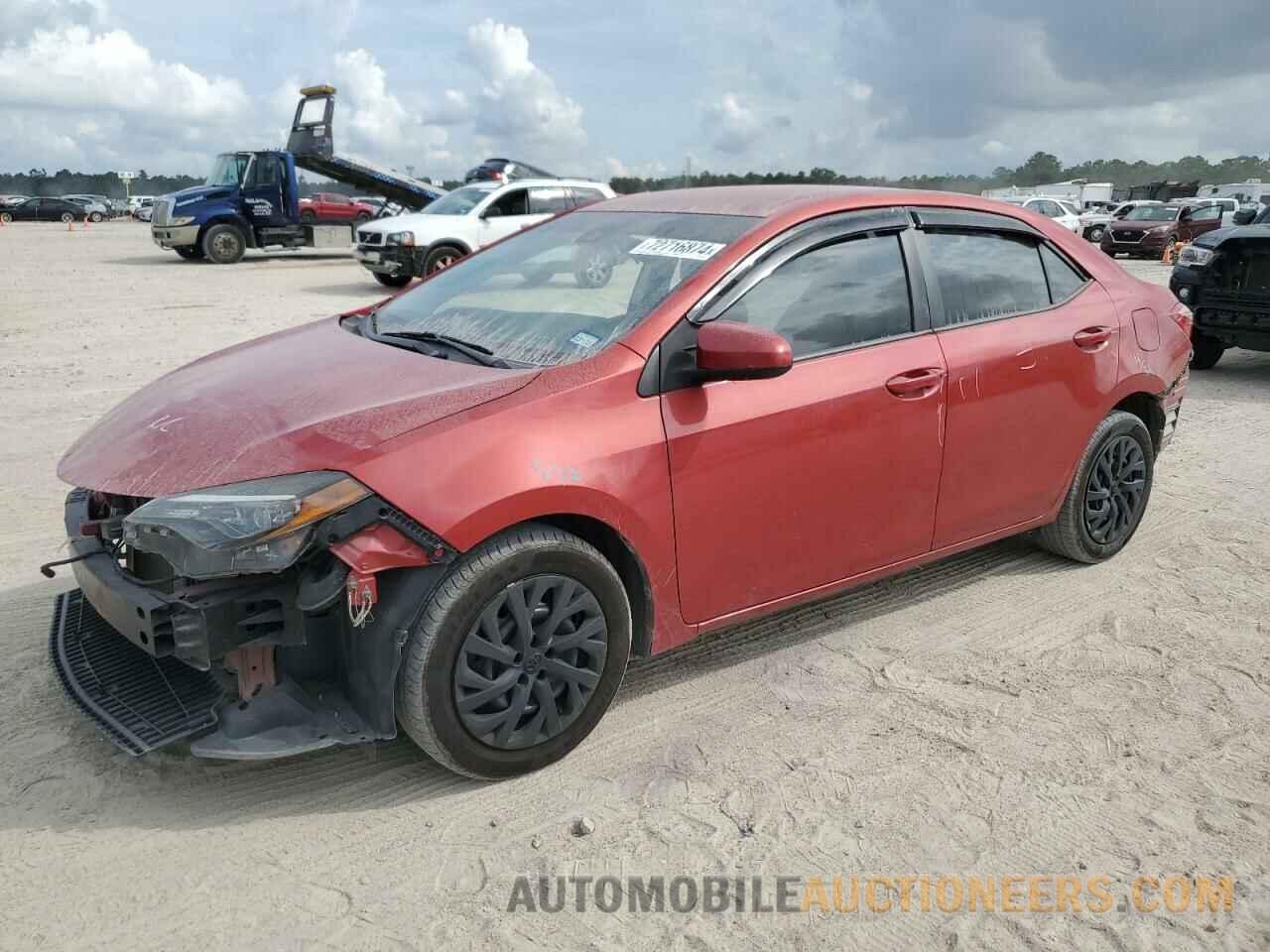 5YFBURHE3KP877432 TOYOTA COROLLA 2019