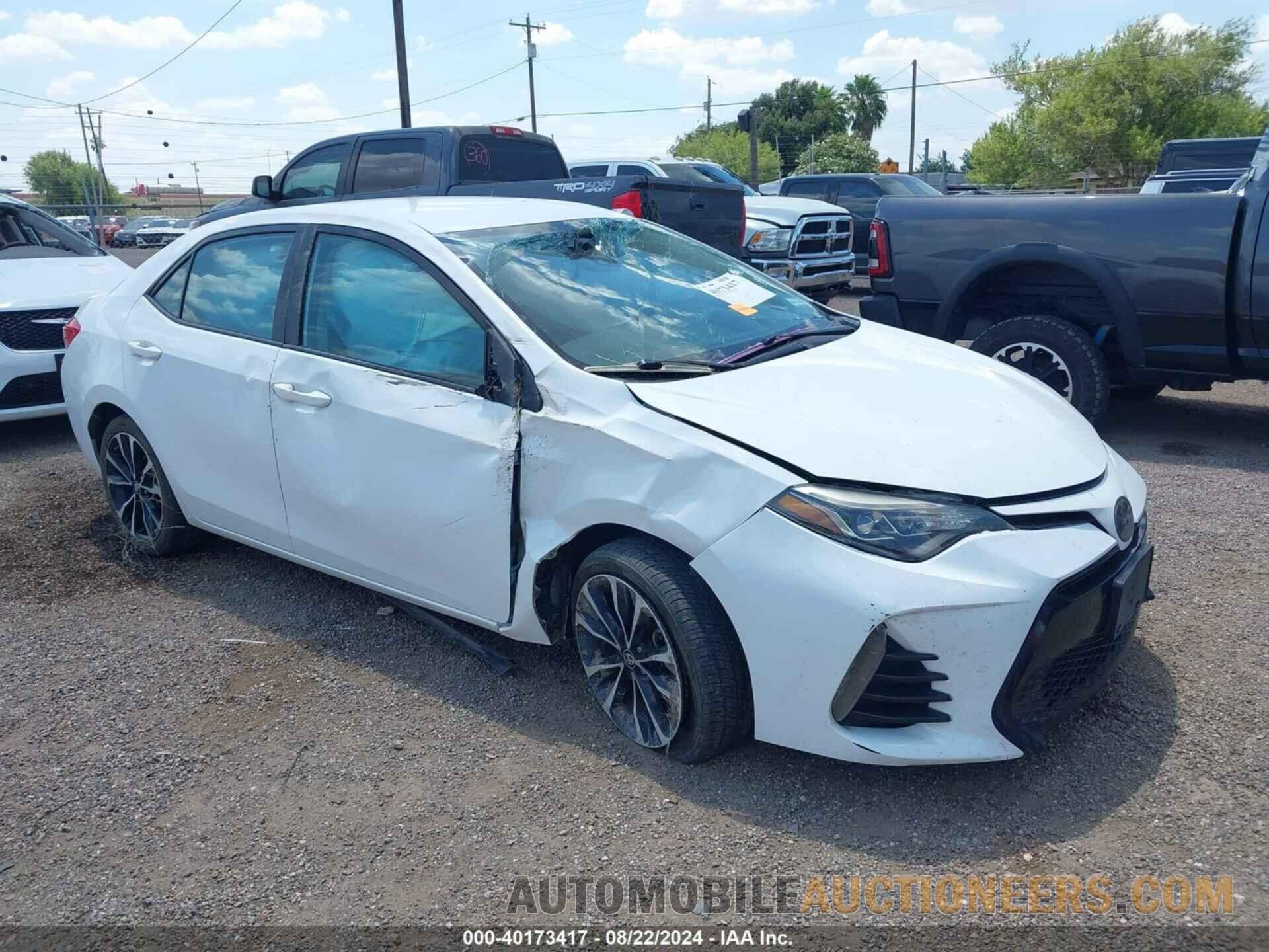 5YFBURHE3KP904127 TOYOTA COROLLA 2019