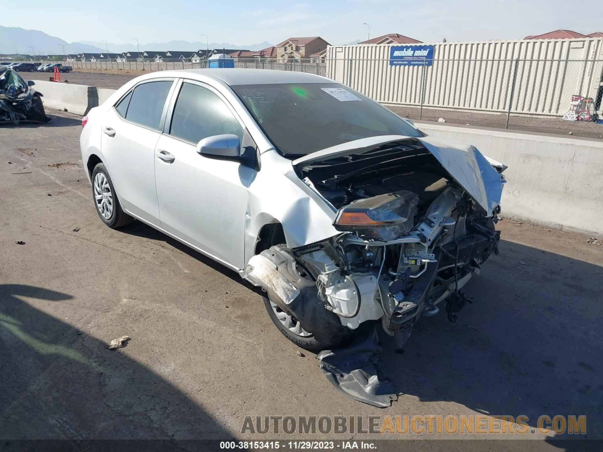 5YFBURHE3KP910168 TOYOTA COROLLA 2019