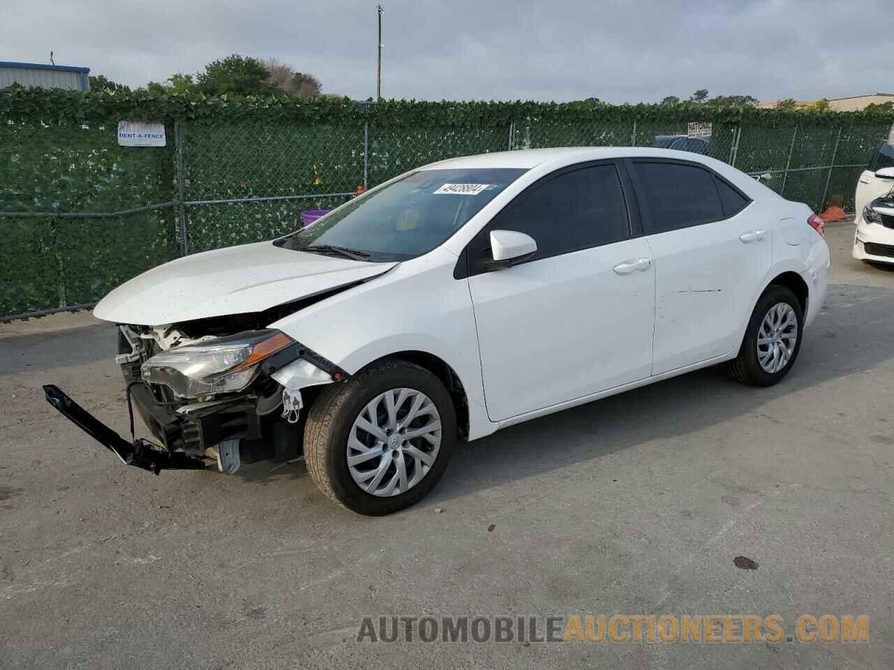 5YFBURHE3KP922269 TOYOTA COROLLA 2019