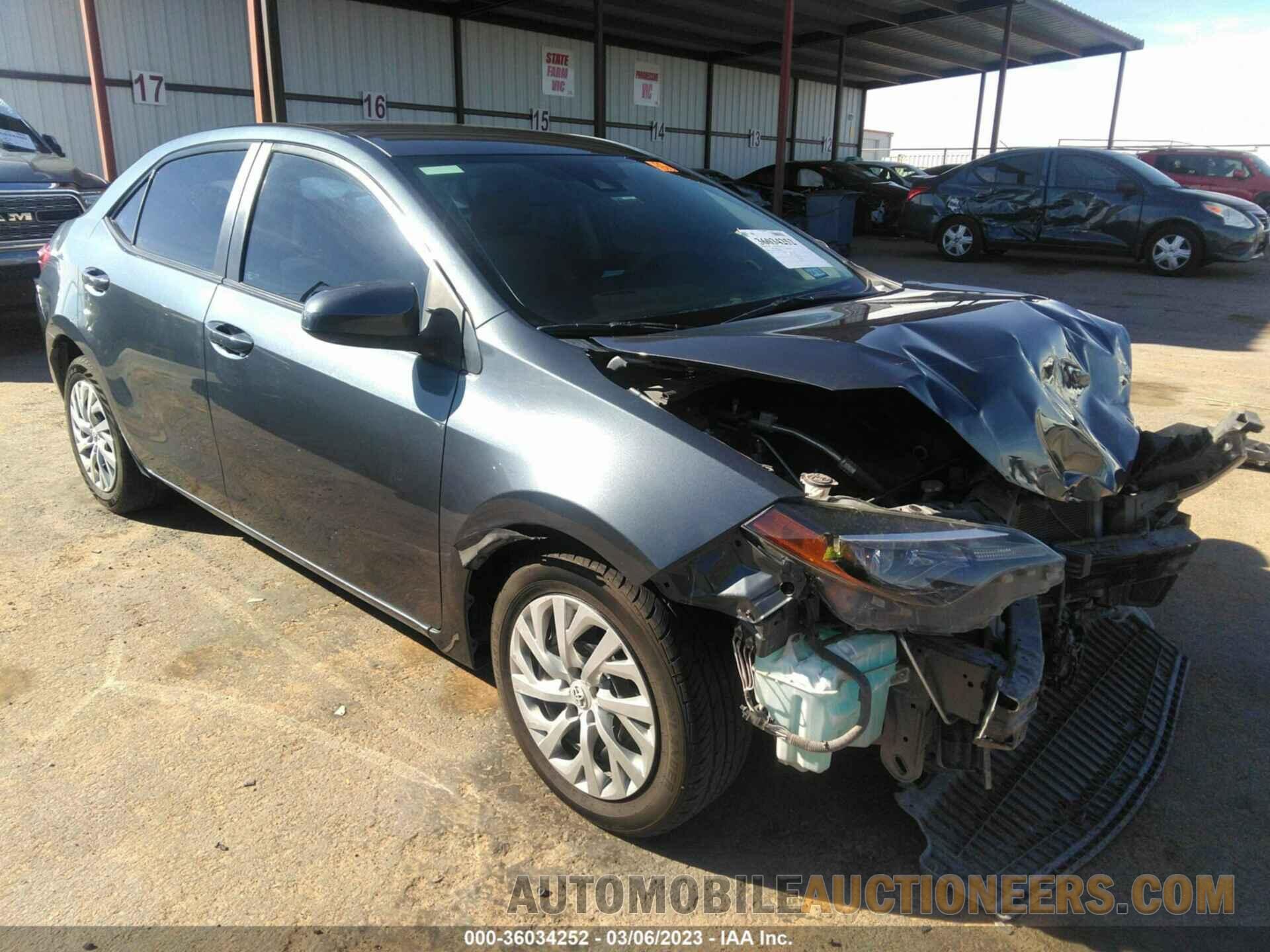 5YFBURHE3KP926239 TOYOTA COROLLA 2019