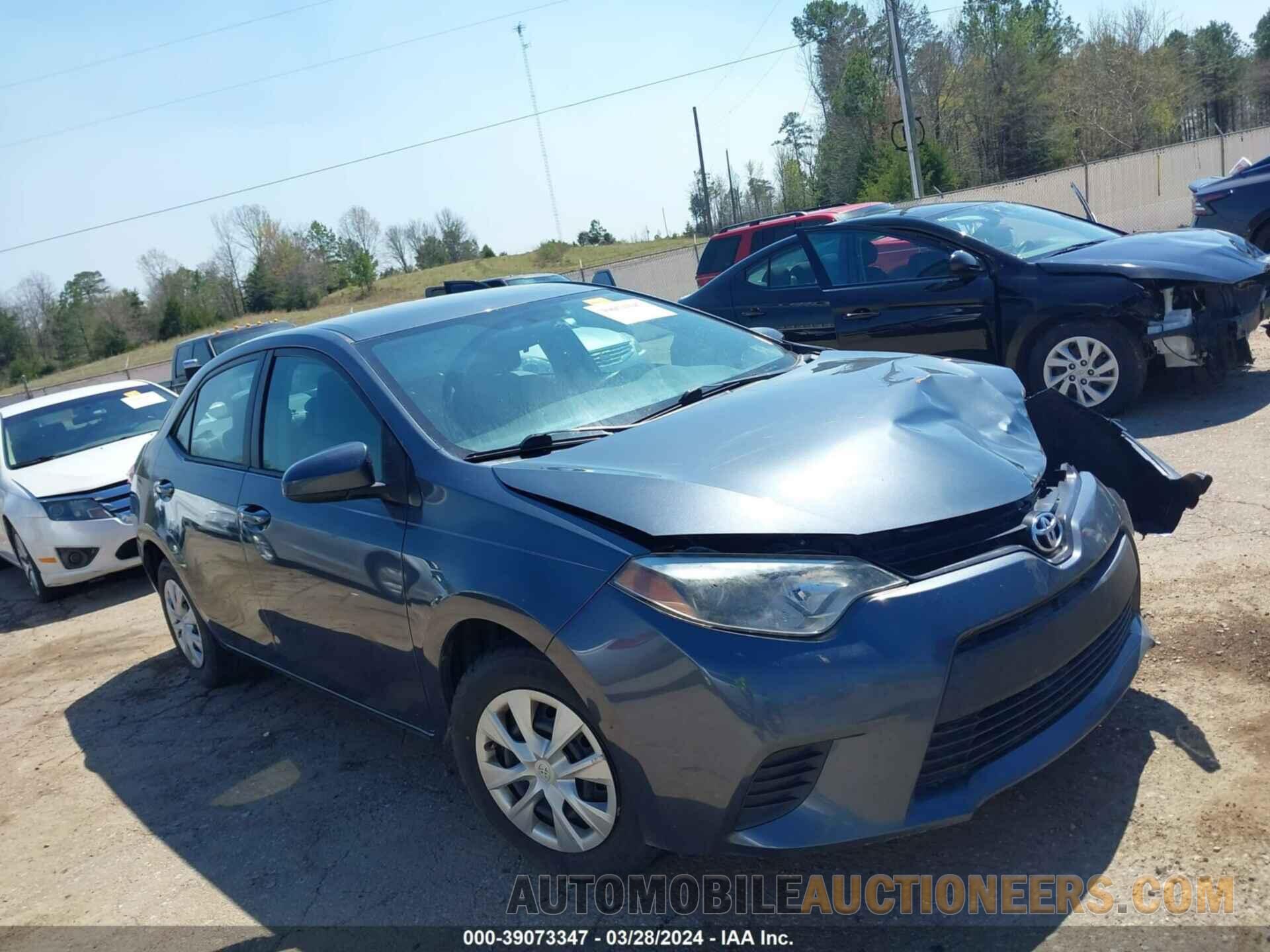 5YFBURHE4FP179143 TOYOTA COROLLA 2015