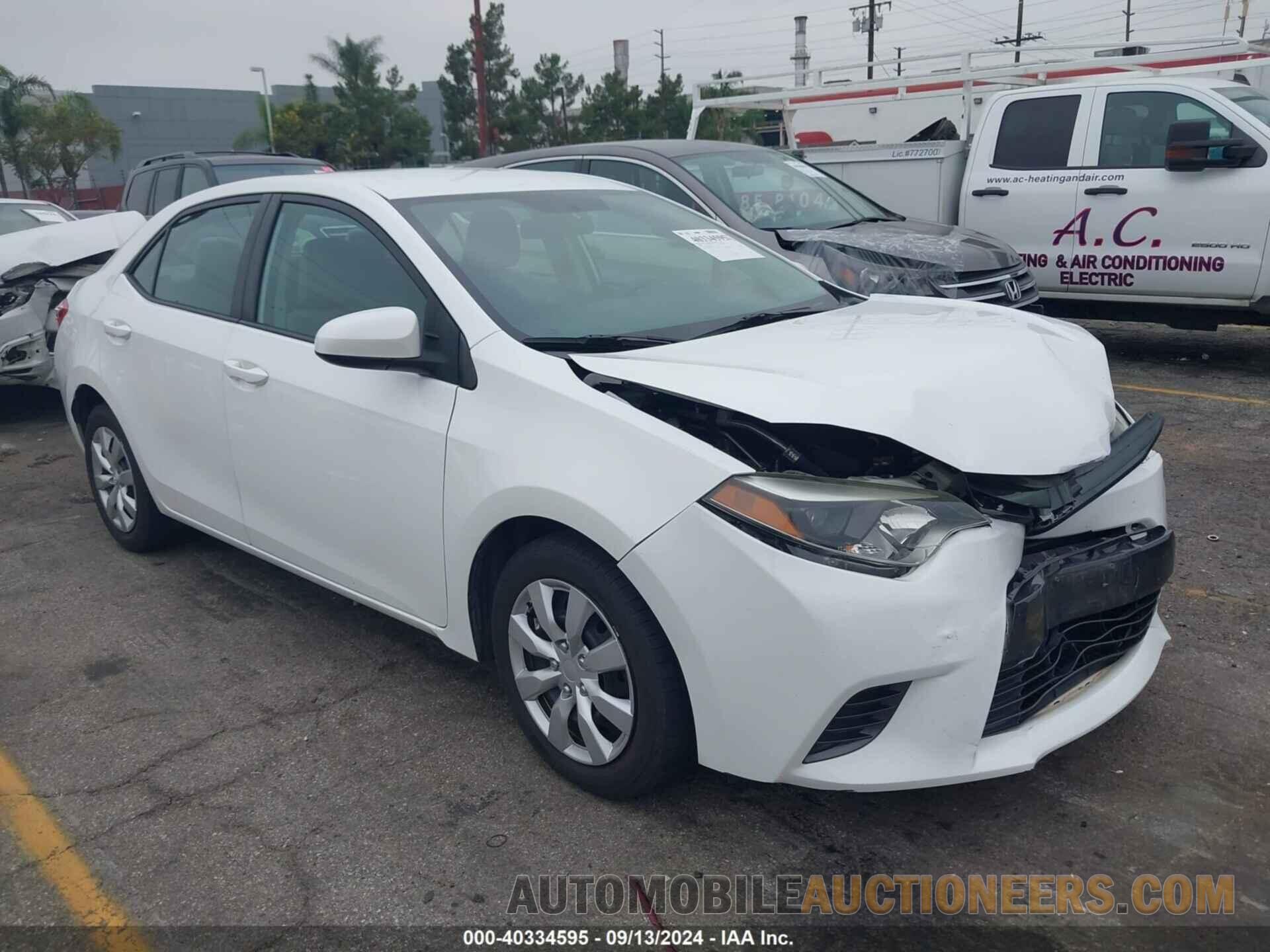 5YFBURHE4FP180373 TOYOTA COROLLA 2015