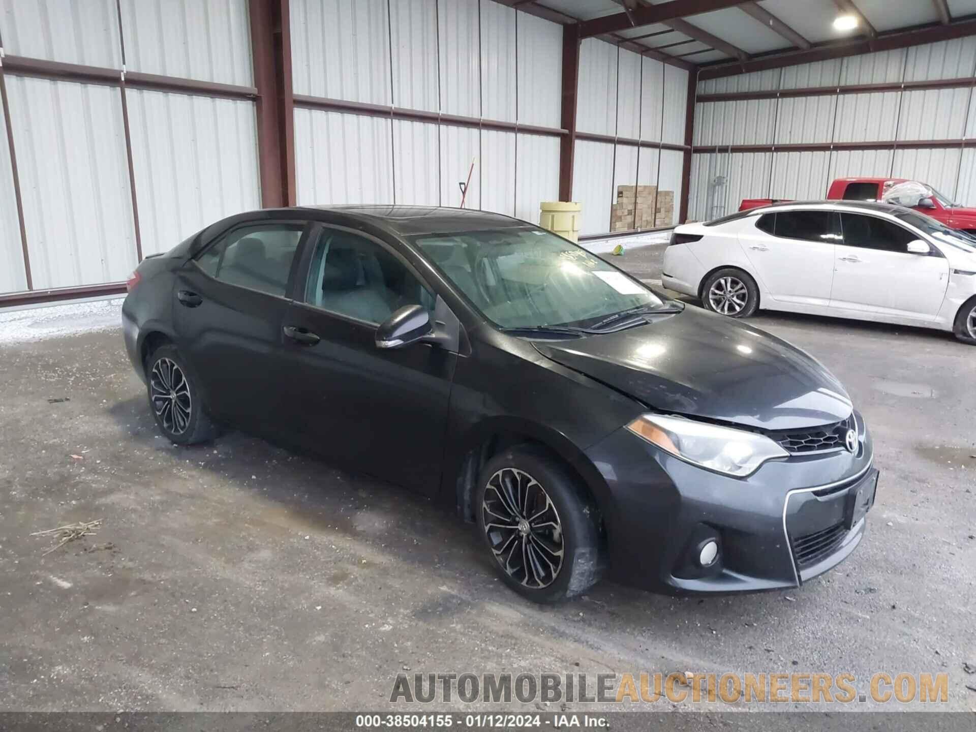 5YFBURHE4FP185119 TOYOTA COROLLA 2015