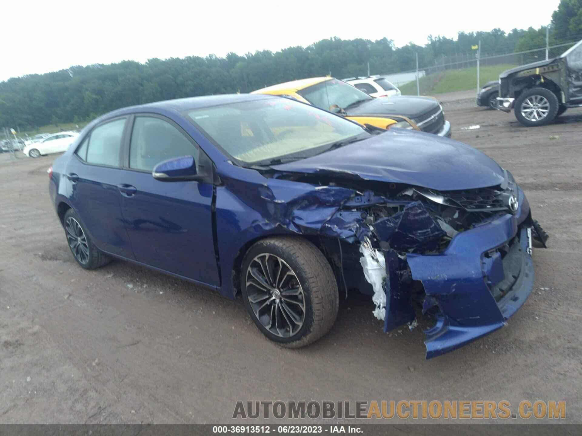 5YFBURHE4FP186125 TOYOTA COROLLA 2015