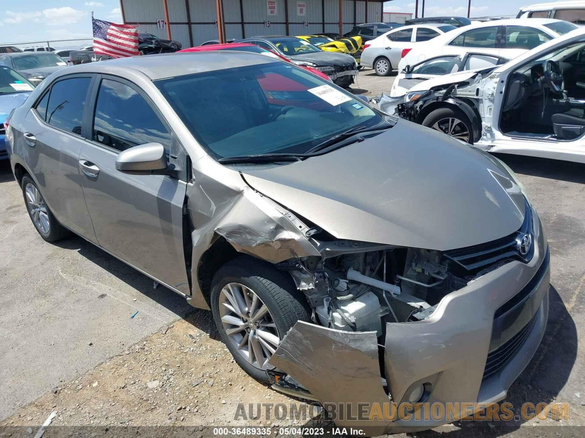 5YFBURHE4FP186688 TOYOTA COROLLA 2015