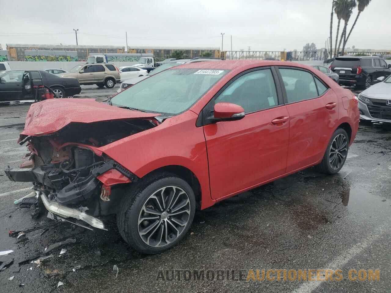 5YFBURHE4FP186707 TOYOTA COROLLA 2015