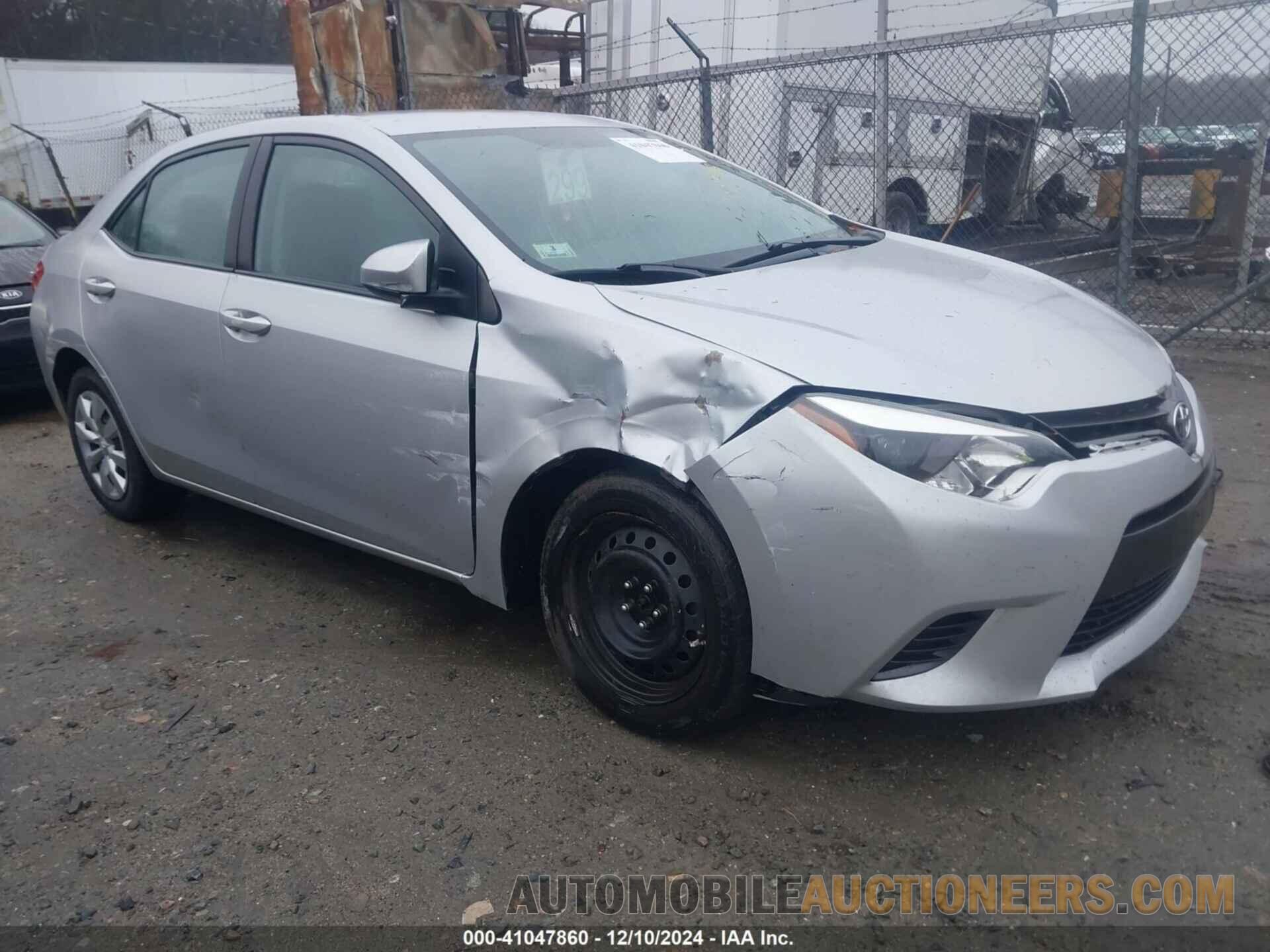 5YFBURHE4FP187968 TOYOTA COROLLA 2015