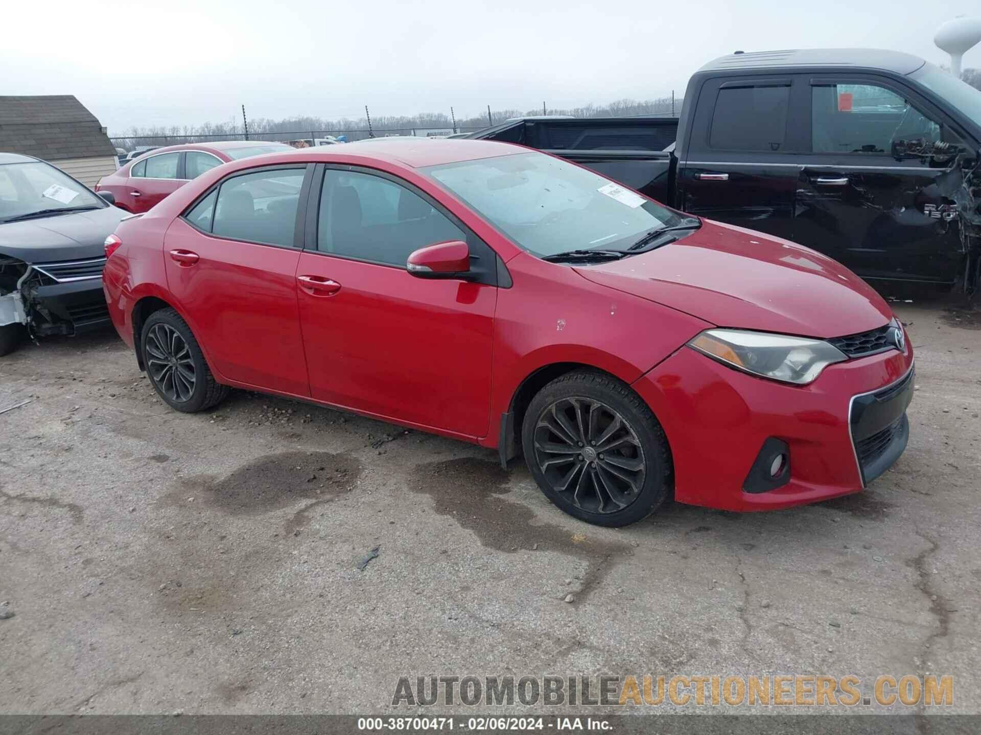 5YFBURHE4FP204350 TOYOTA COROLLA 2015