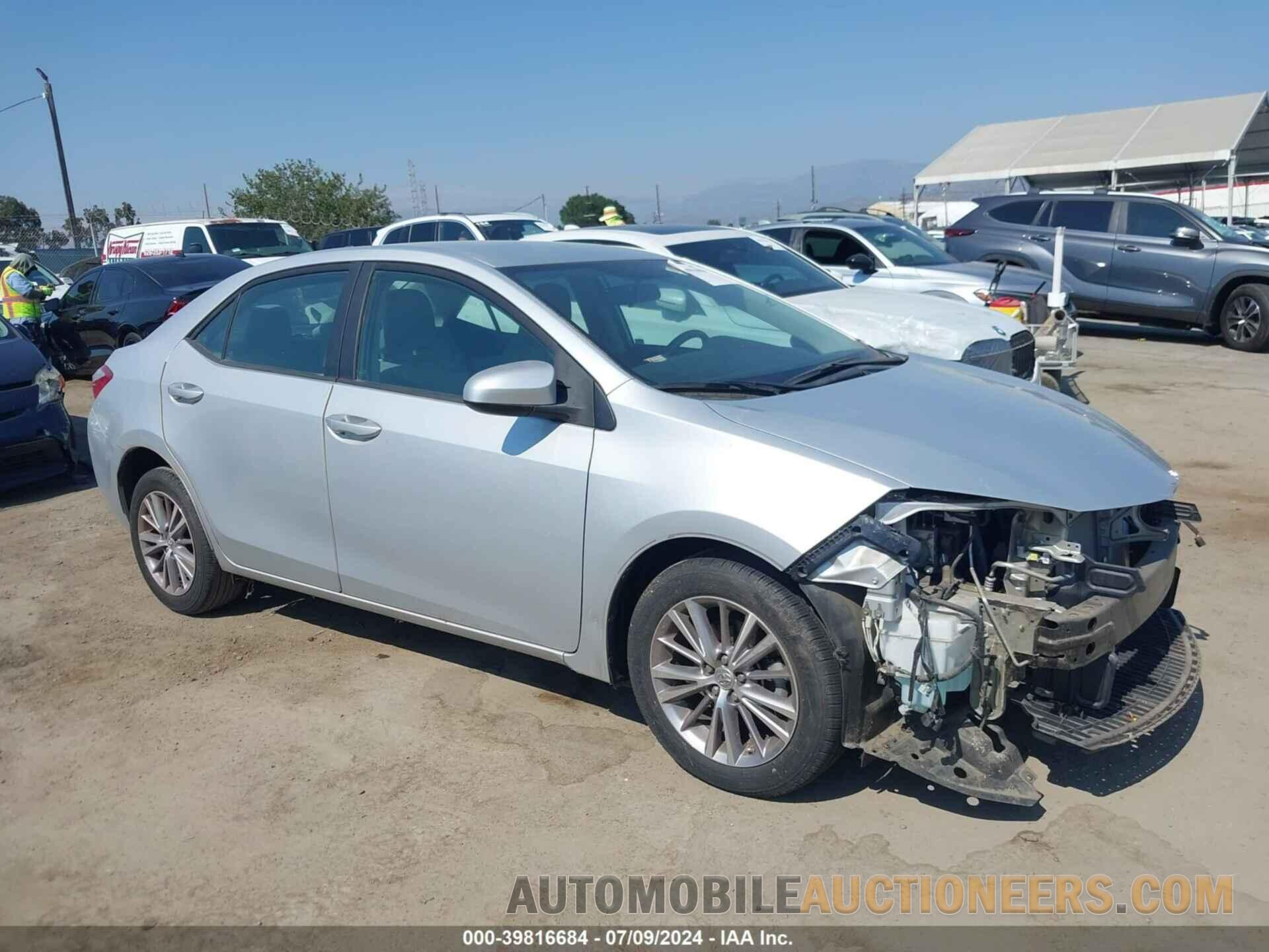 5YFBURHE4FP204963 TOYOTA COROLLA 2015