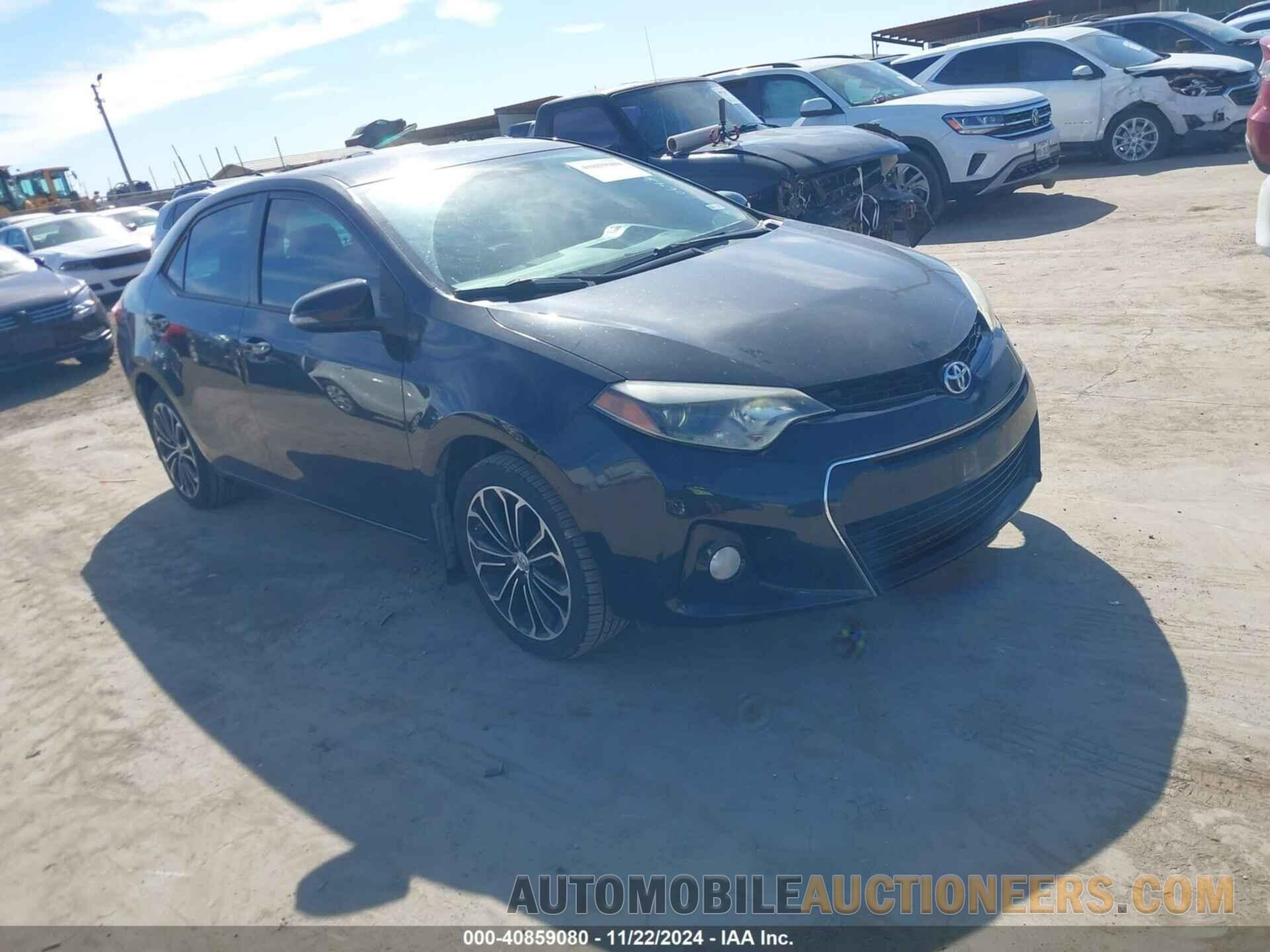 5YFBURHE4FP206437 TOYOTA COROLLA 2015