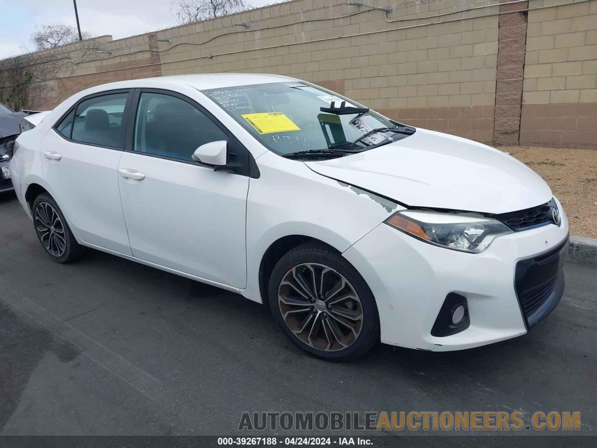 5YFBURHE4FP209130 TOYOTA COROLLA 2015