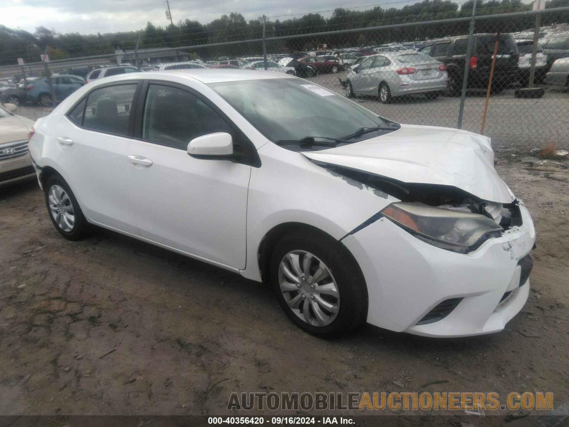 5YFBURHE4FP212433 TOYOTA COROLLA 2015