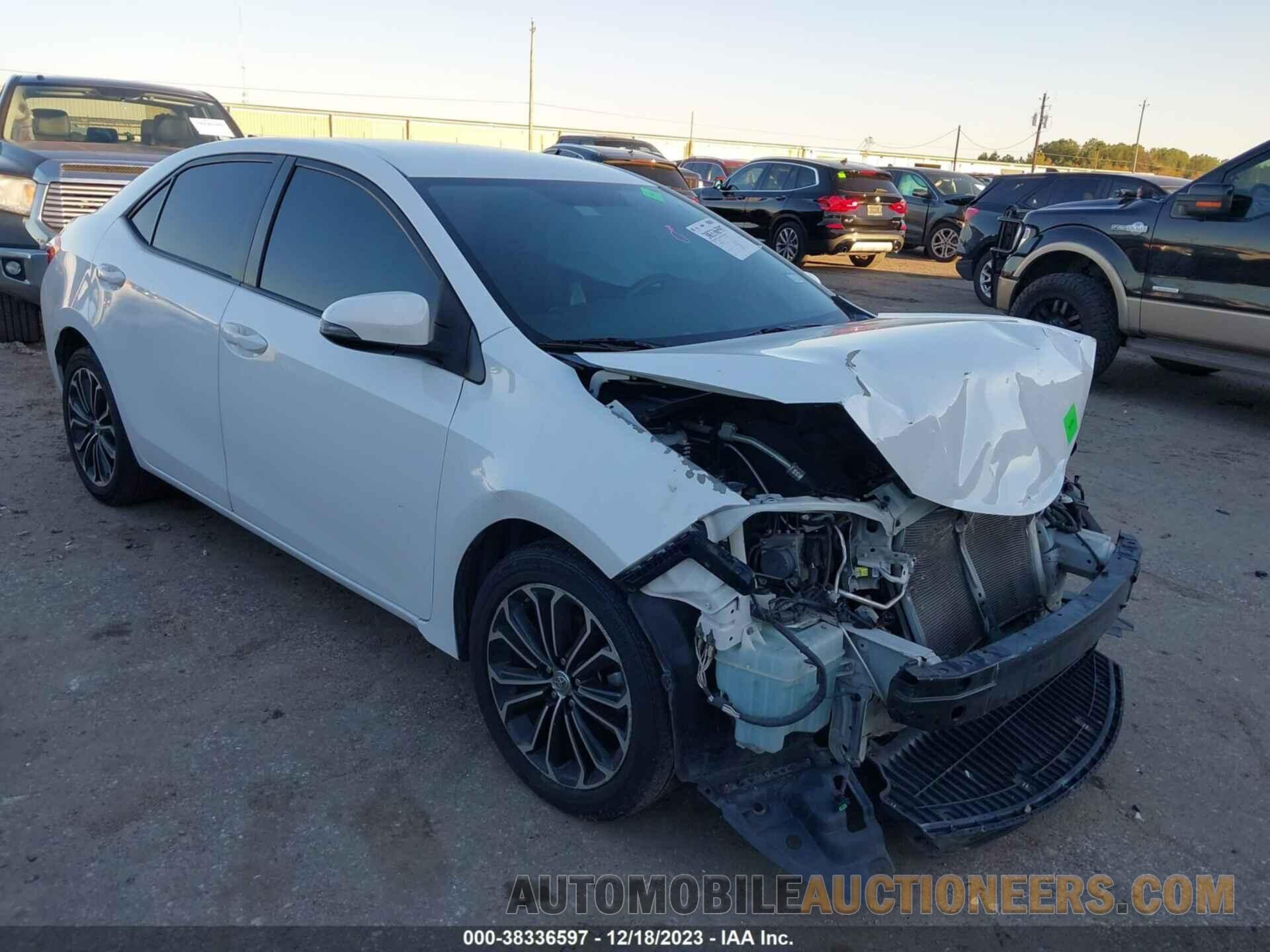 5YFBURHE4FP215736 TOYOTA COROLLA 2015