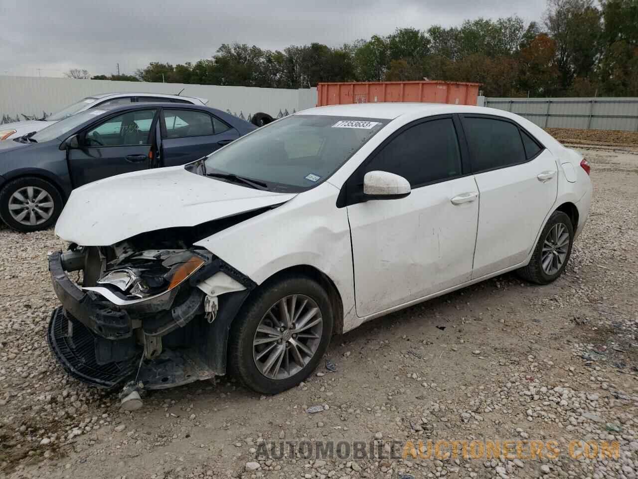 5YFBURHE4FP224159 TOYOTA COROLLA 2015