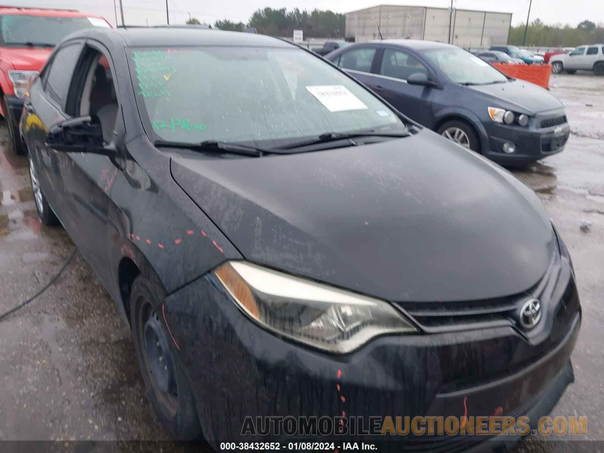 5YFBURHE4FP231256 TOYOTA COROLLA 2015