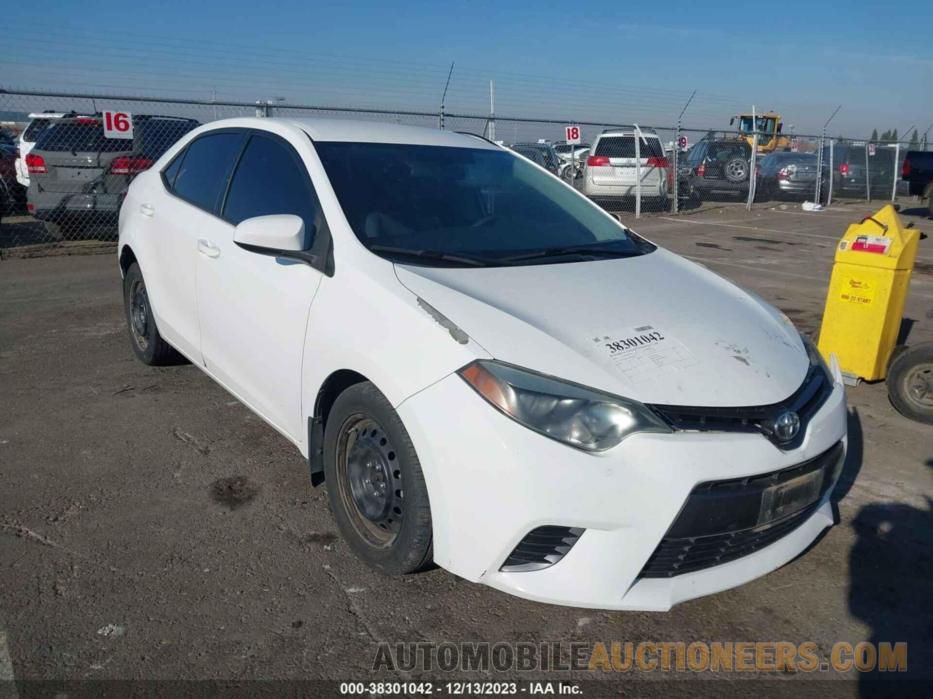 5YFBURHE4FP233251 TOYOTA COROLLA 2015