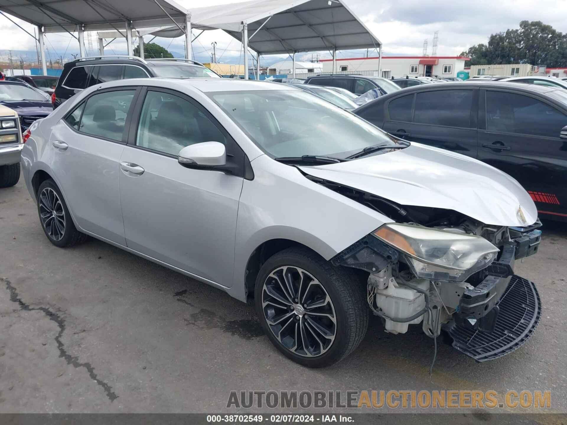 5YFBURHE4FP235937 TOYOTA COROLLA 2015