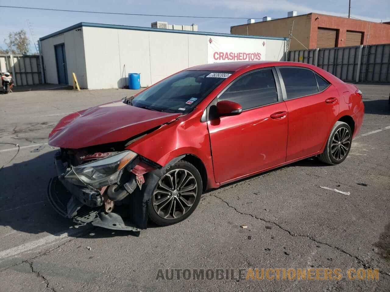 5YFBURHE4FP237087 TOYOTA COROLLA 2015