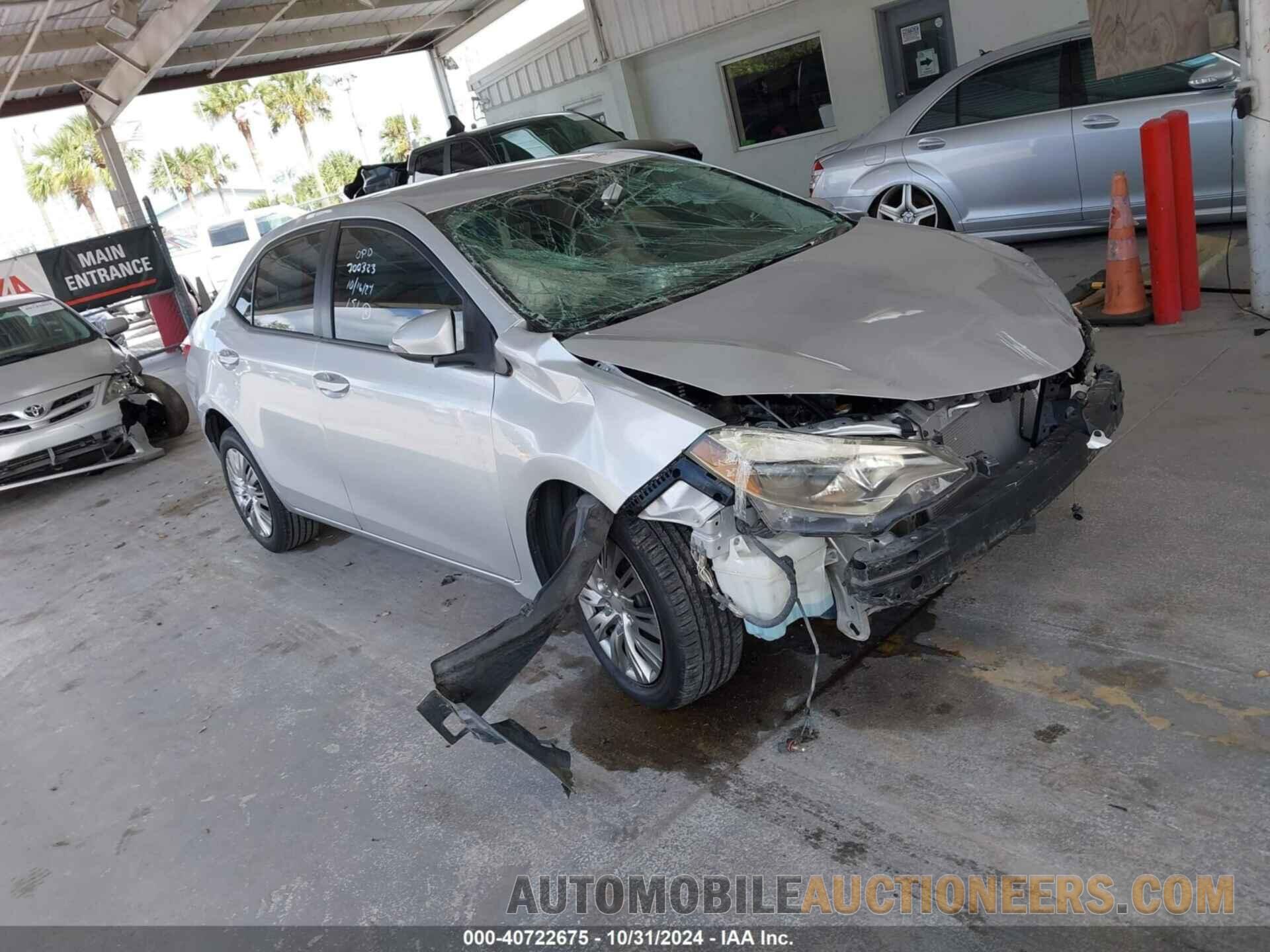 5YFBURHE4FP238918 TOYOTA COROLLA 2015