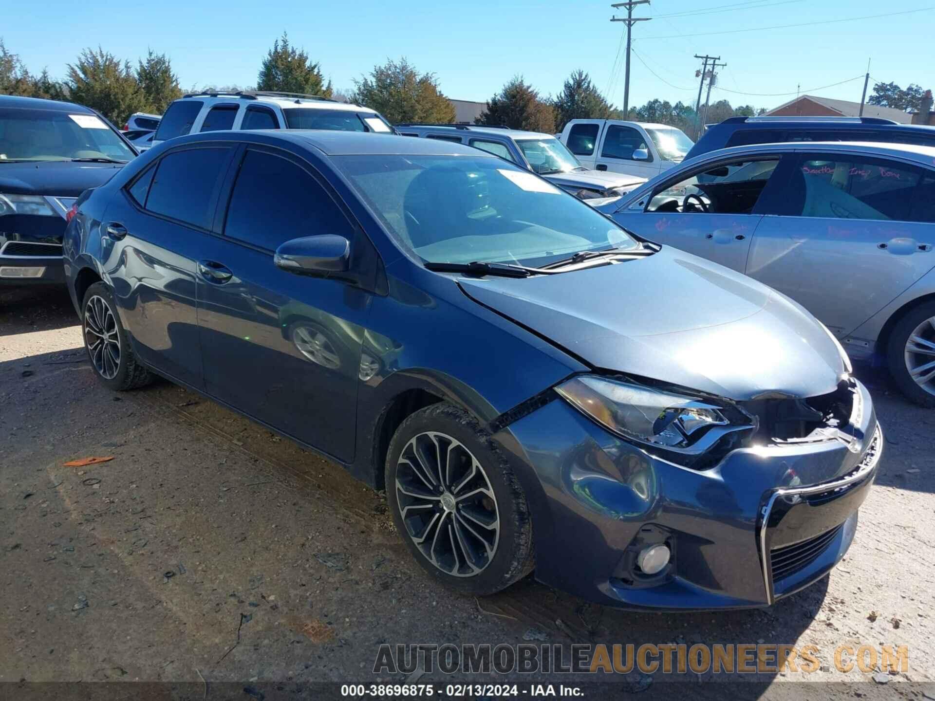 5YFBURHE4FP242922 TOYOTA COROLLA 2015