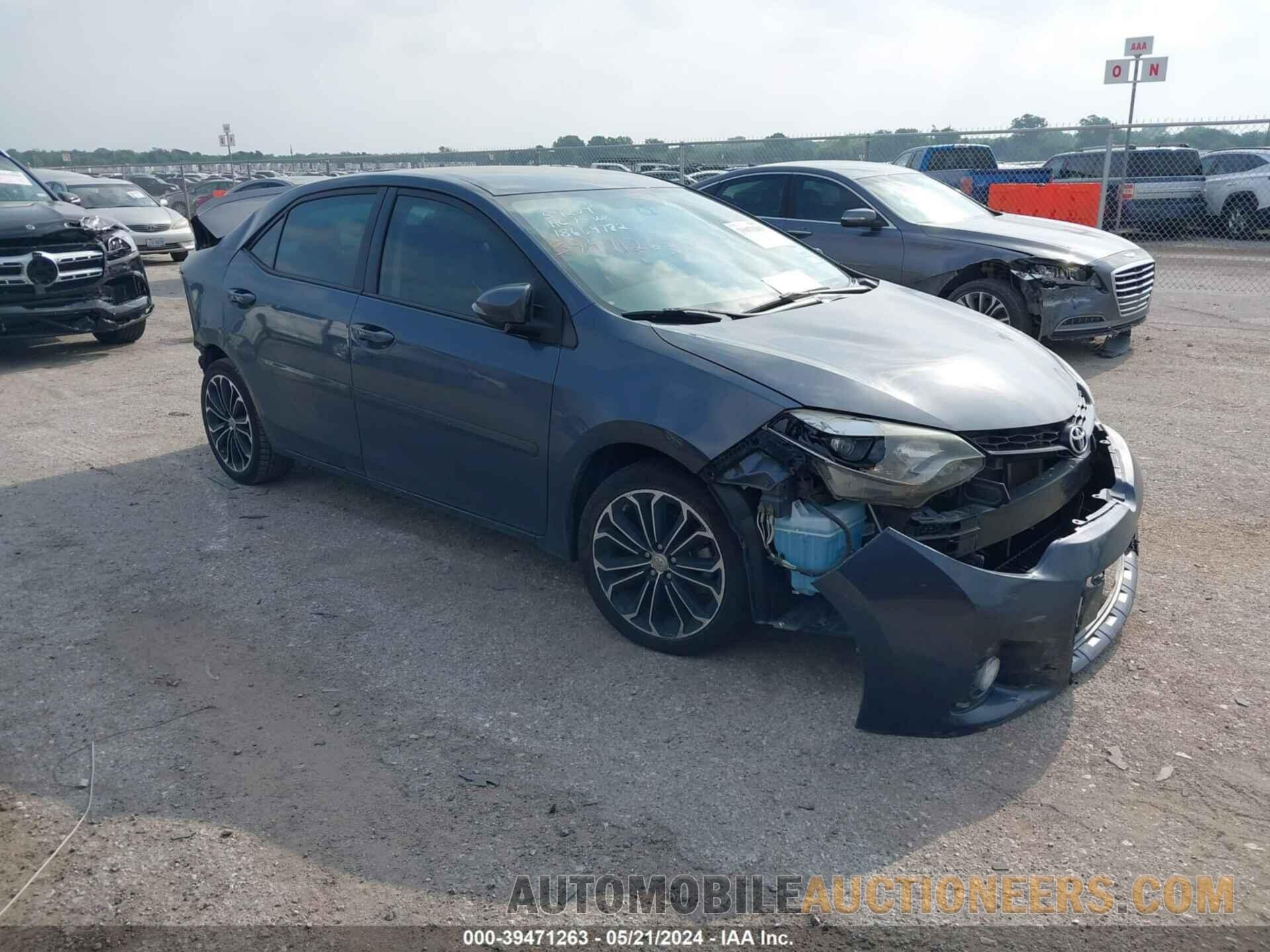 5YFBURHE4FP250261 TOYOTA COROLLA 2015