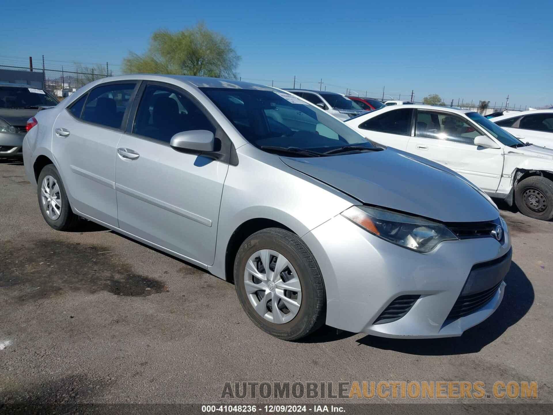 5YFBURHE4FP254472 TOYOTA COROLLA 2015