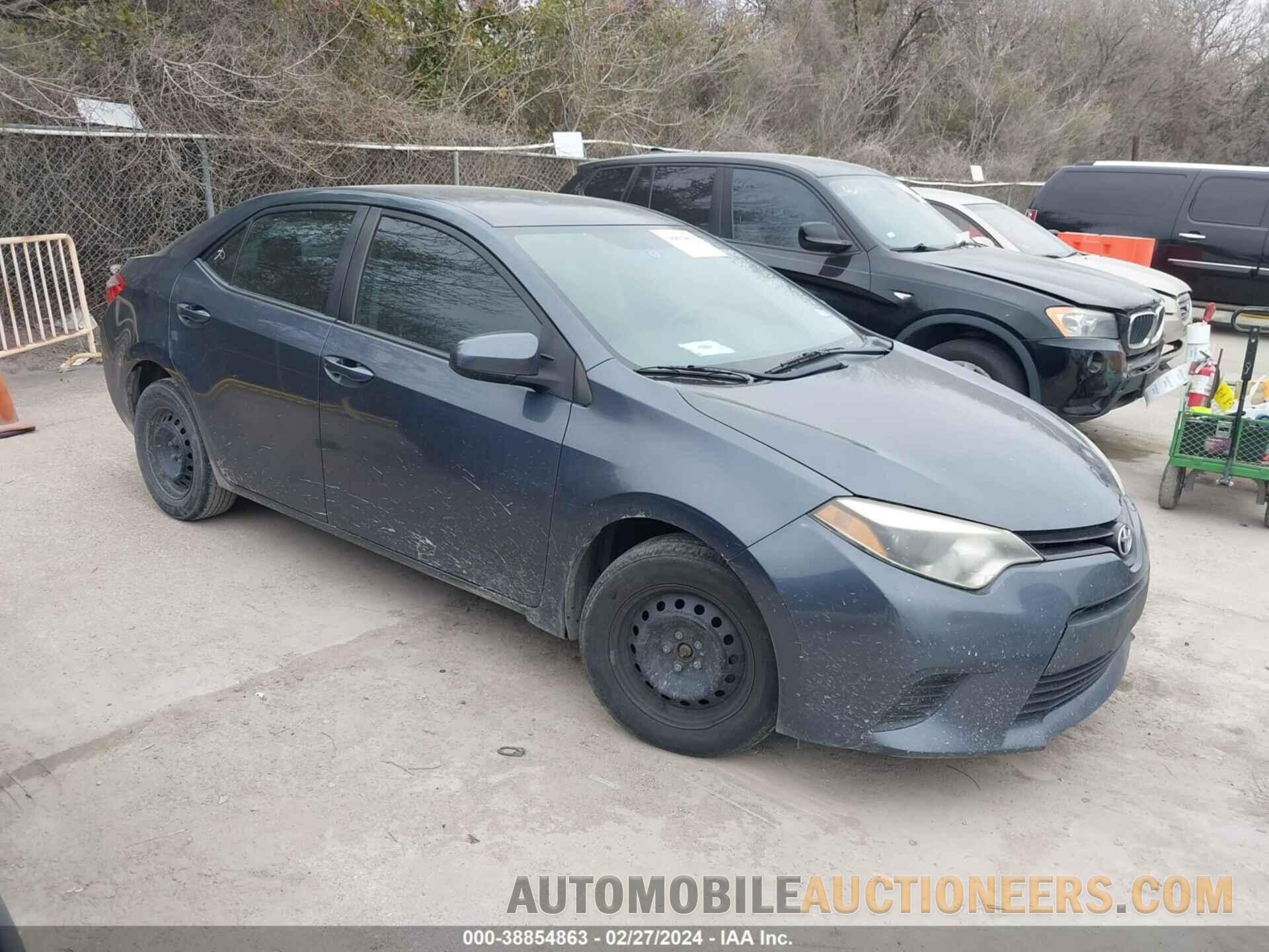 5YFBURHE4FP255802 TOYOTA COROLLA 2015