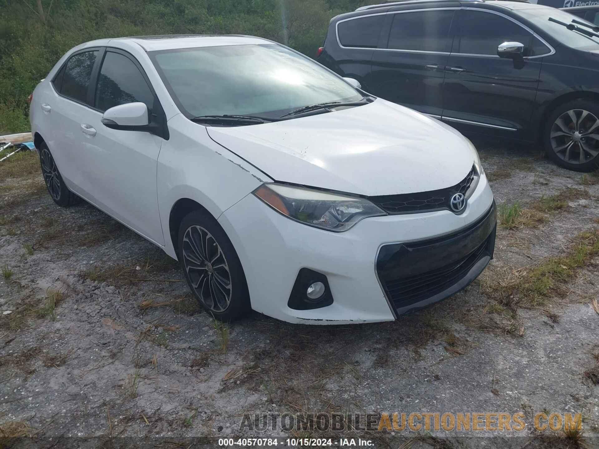 5YFBURHE4FP256934 TOYOTA COROLLA 2015