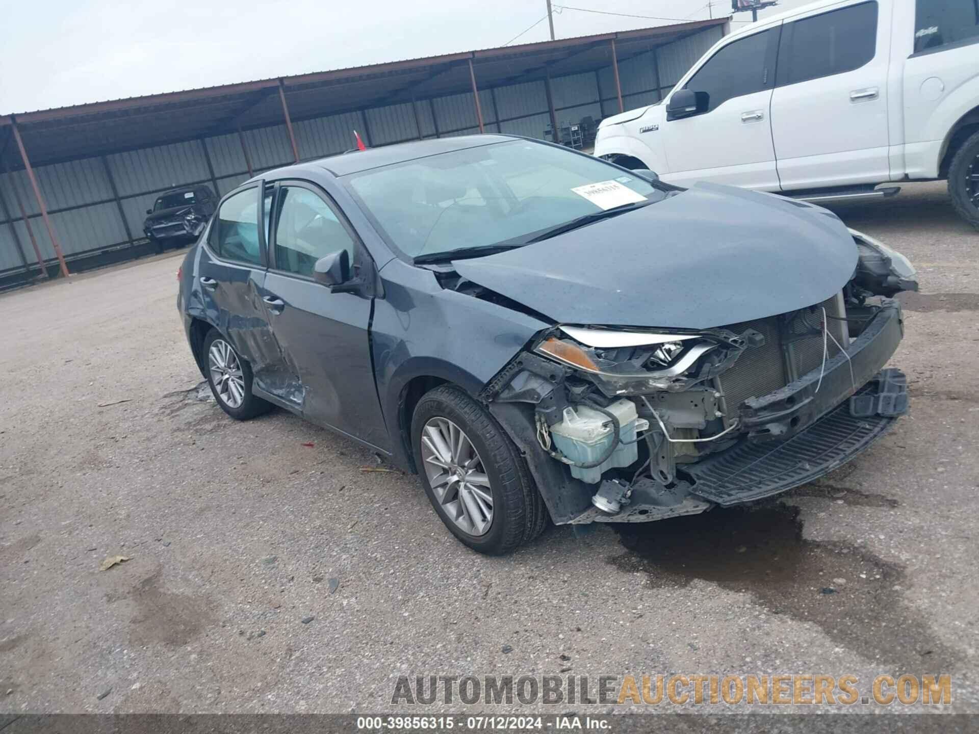 5YFBURHE4FP263009 TOYOTA COROLLA 2015