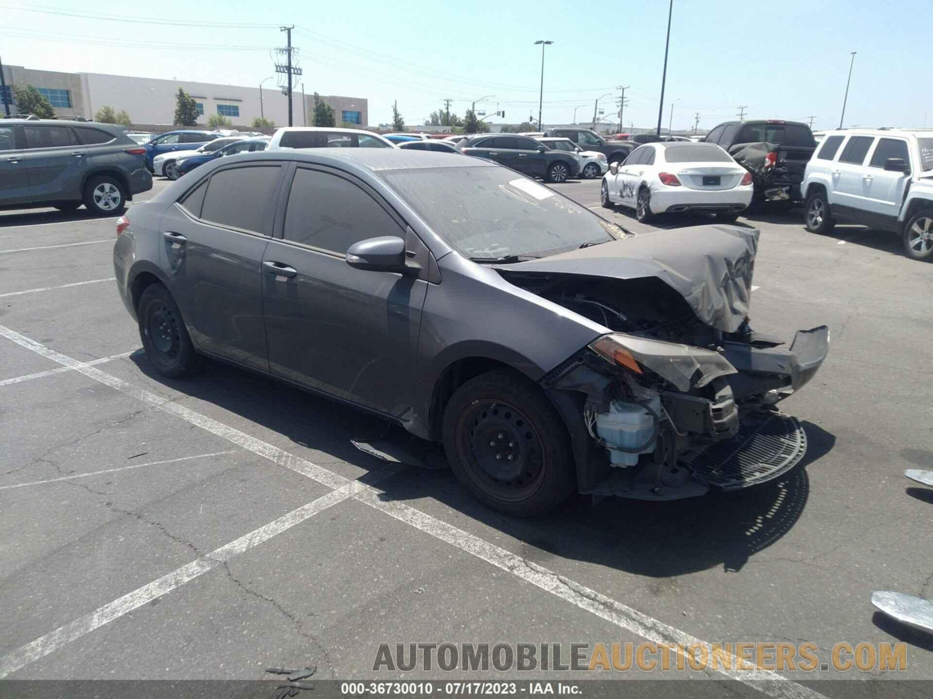 5YFBURHE4FP263821 TOYOTA COROLLA 2015