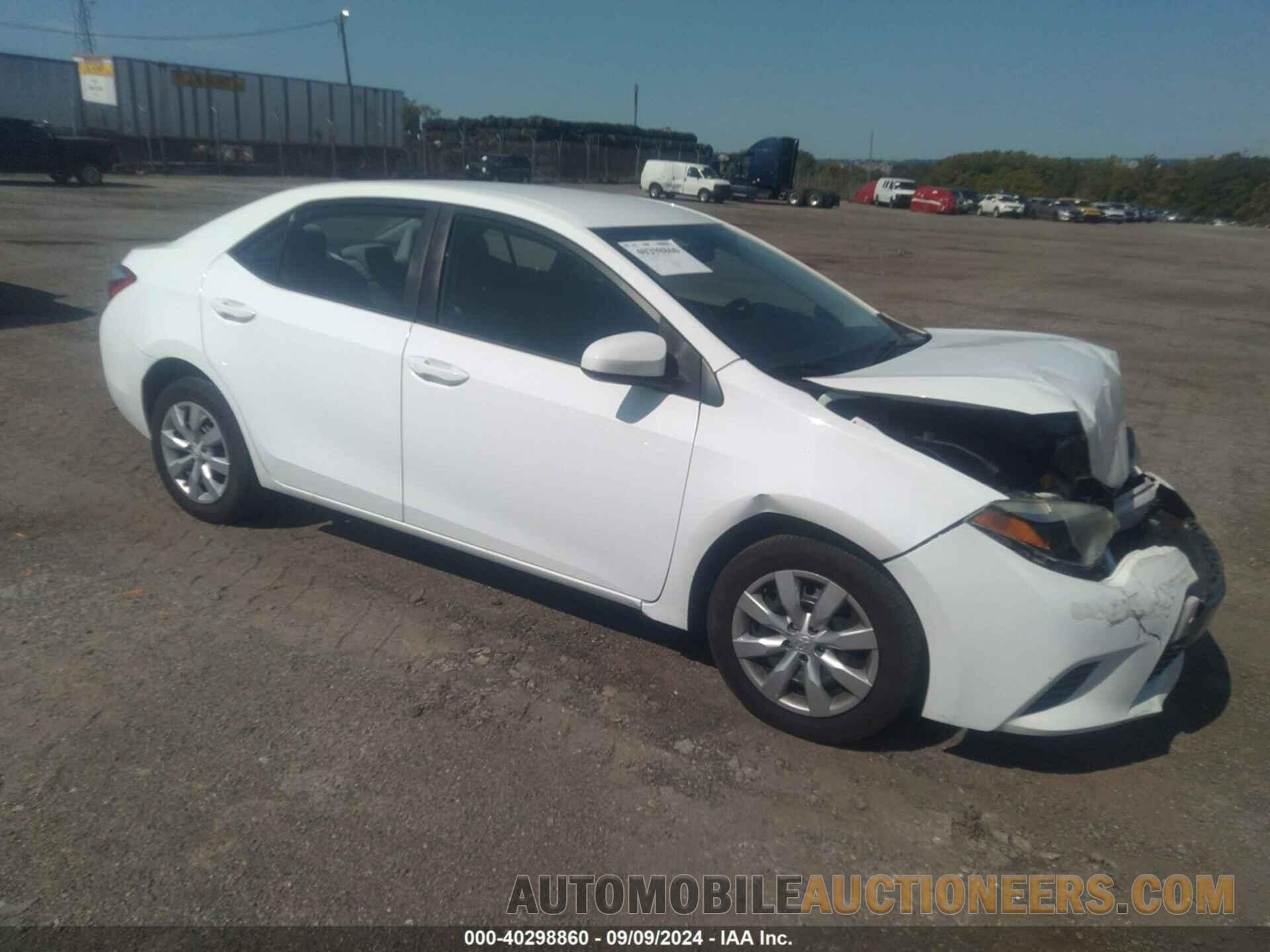 5YFBURHE4FP265696 TOYOTA COROLLA 2015